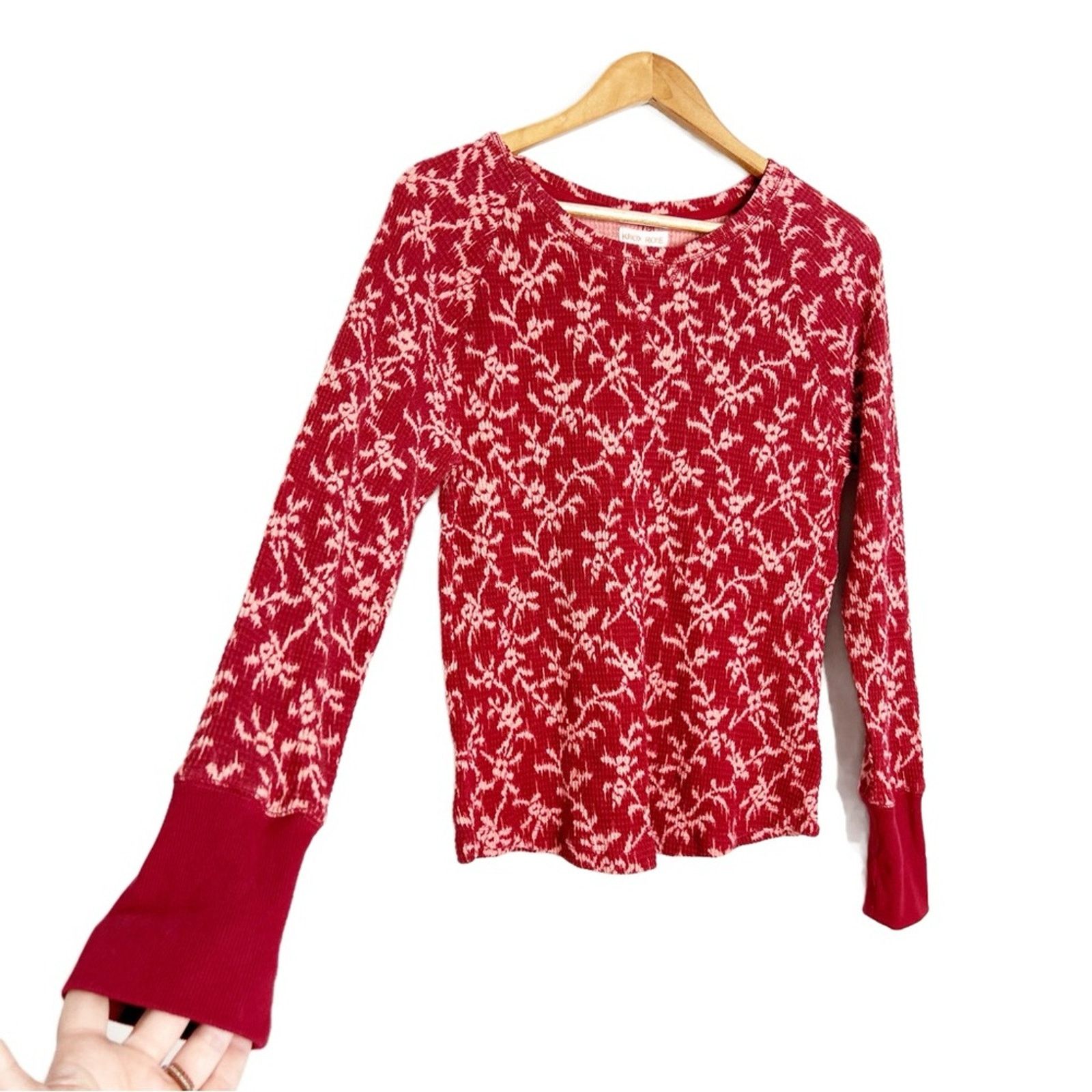 Target Basics New with Tag Women’s Knox Rose Floral Thermal Long Sleeve Size M / US 6-8 / IT 42-44 - 4 Thumbnail