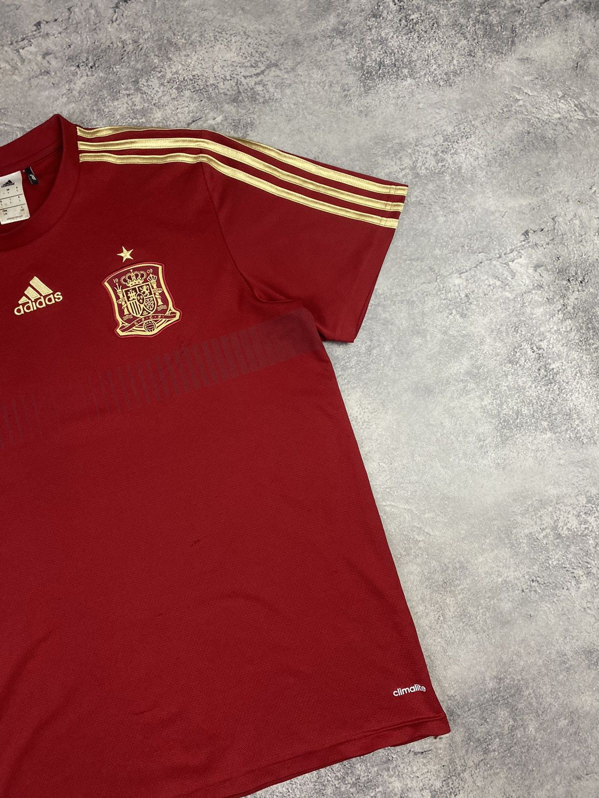 Adidas Adidas Spain Home Training Football Soccer Jersey Size US L / EU 52-54 / 3 - 3 Thumbnail
