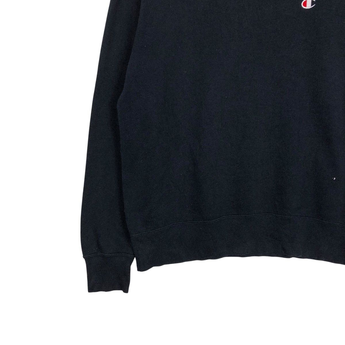 Japanese Brand × Vintage 📌Vintage Sweatshirt Crewneck Champion Rich Black Size US L / EU 52-54 / 3 - 5 Thumbnail