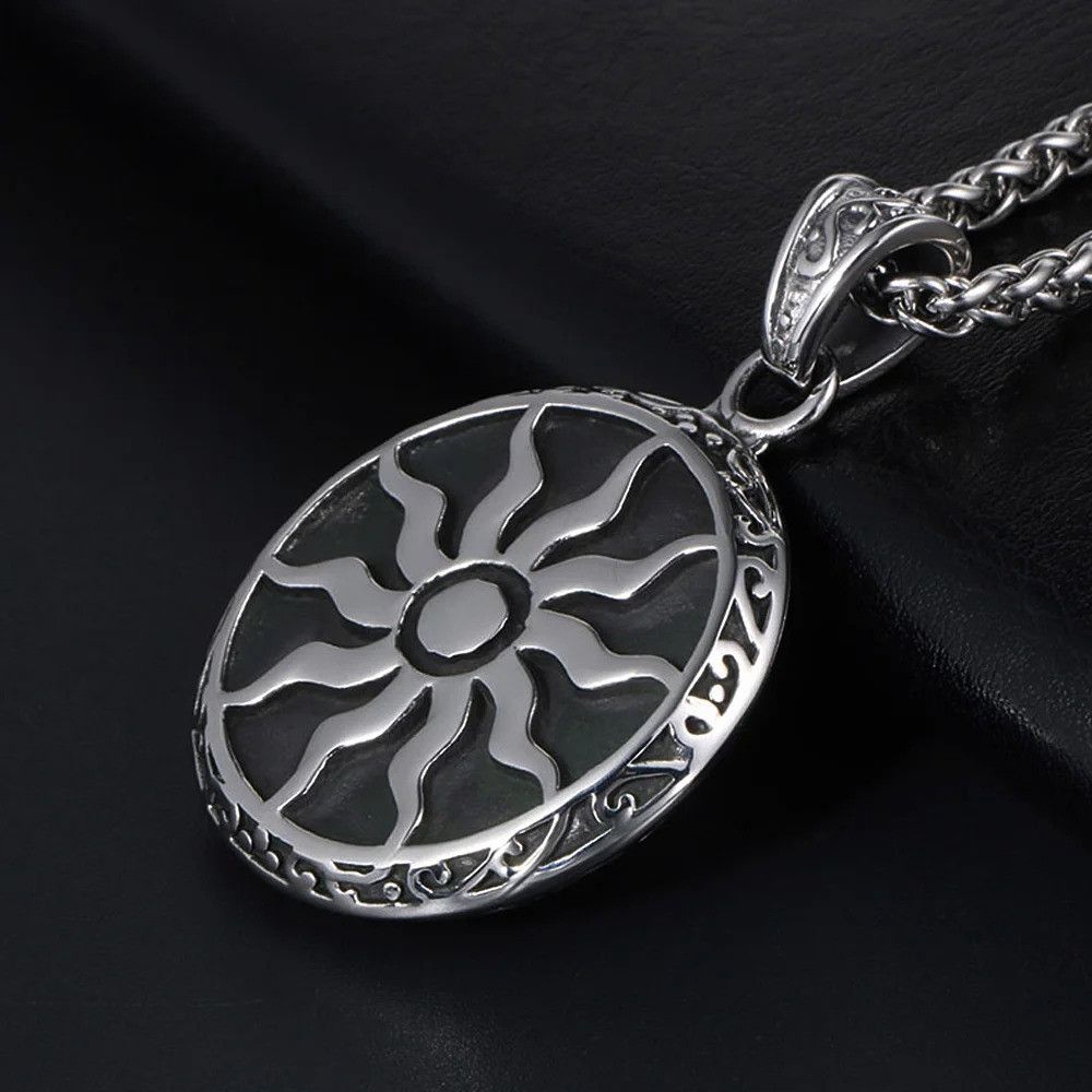 Other Vintage Sun Pendant Necklace Size ONE SIZE - 2 Thumbnail