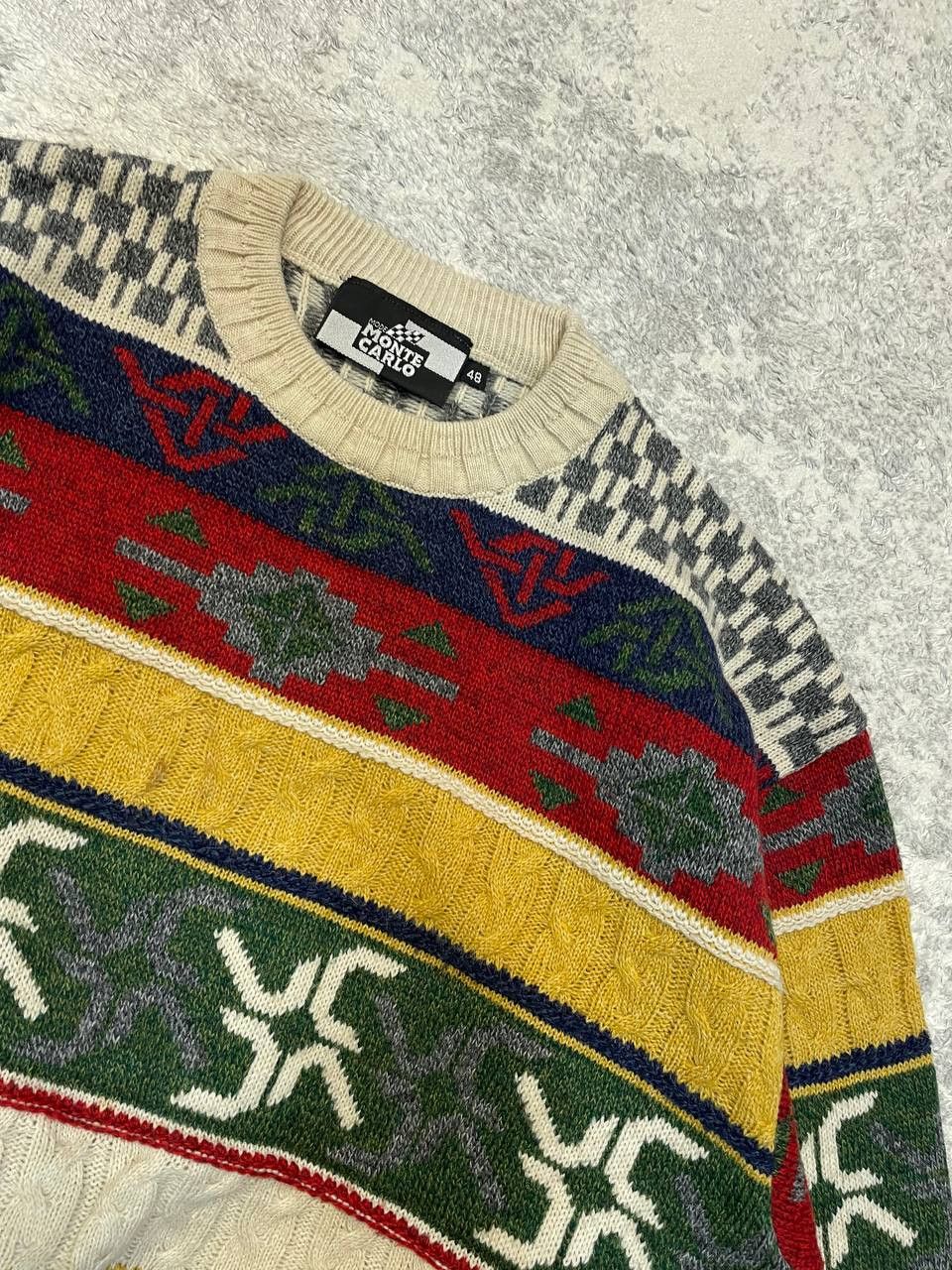 Other Vintage Monte Carlo Merino Wool Sweater Made in Italy Size US M / EU 48-50 / 2 - 5 Thumbnail
