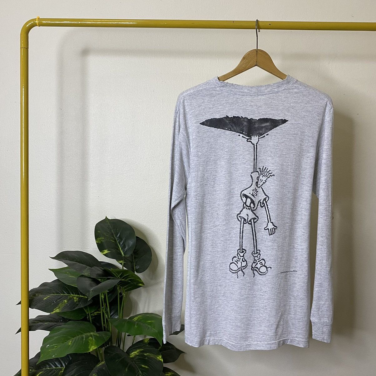 Cartoon Network × Vintage Vintage 1985 Fido Dido 7 Up Hang In There LS T Shirt Size US S / EU 44-46 / 1 - 1 Thumbnail