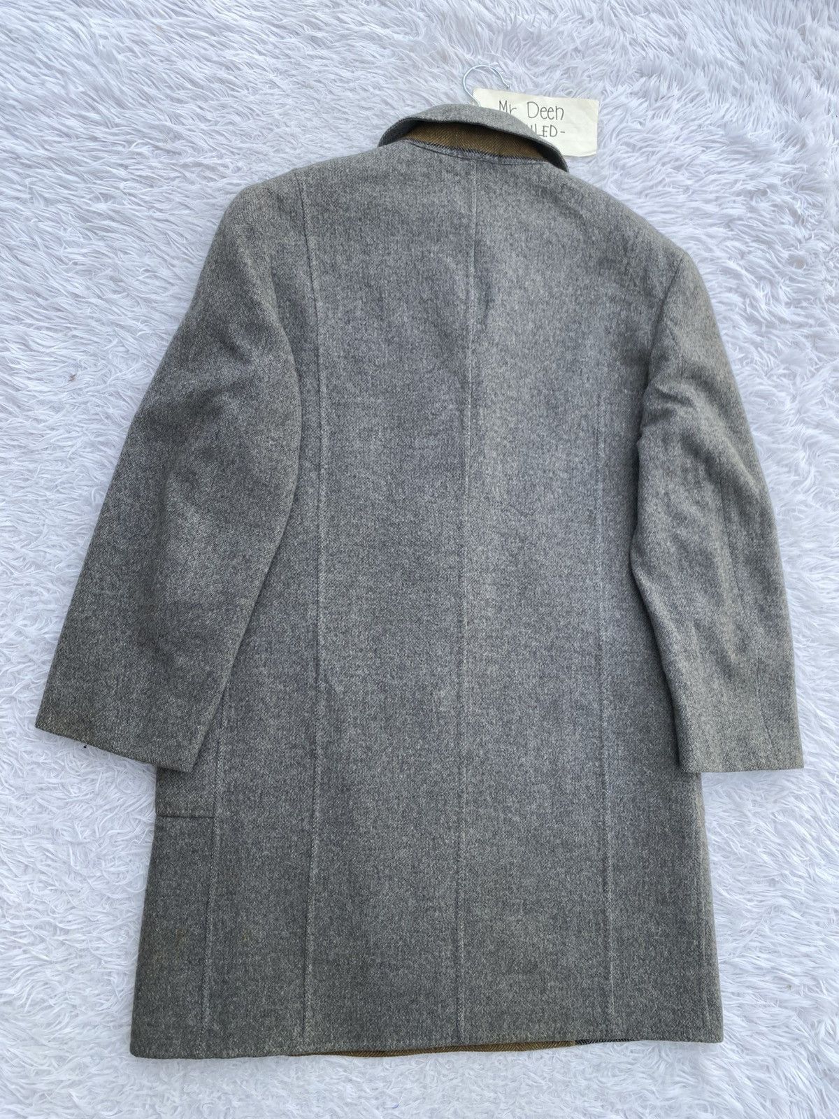 Lanvin Rare Vintage LANVIN Wool Long Coat Size 38S - 16 Thumbnail