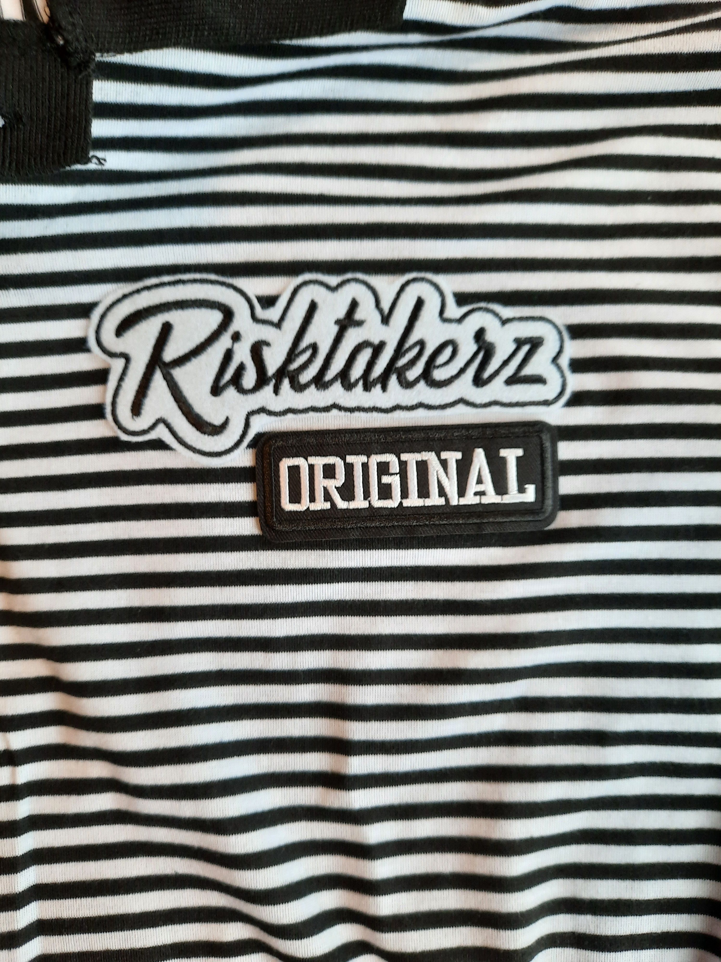 Other Risktakerz Original black and white striped Boxy shirt Size US L / EU 52-54 / 3 - 4 Thumbnail