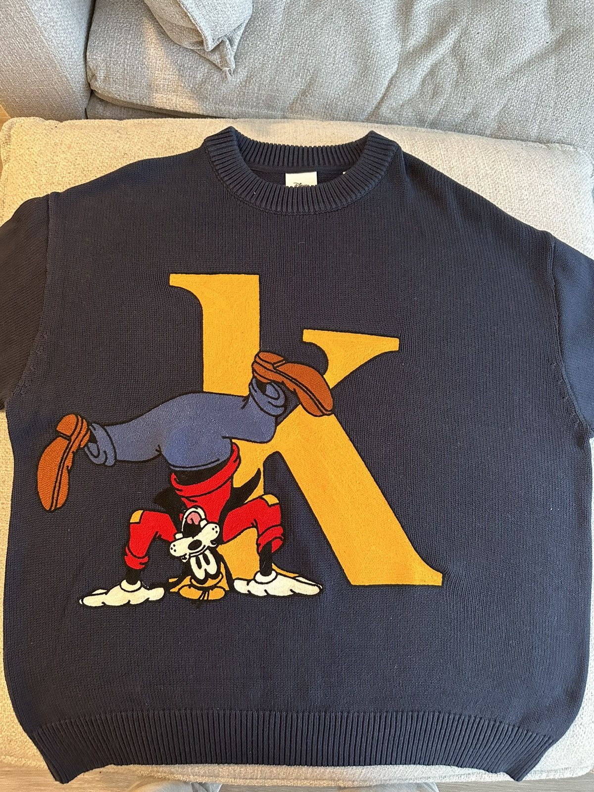 Kith Disney | Kith for Mickey & Friends Goofy K Crewneck Sweater | Grailed