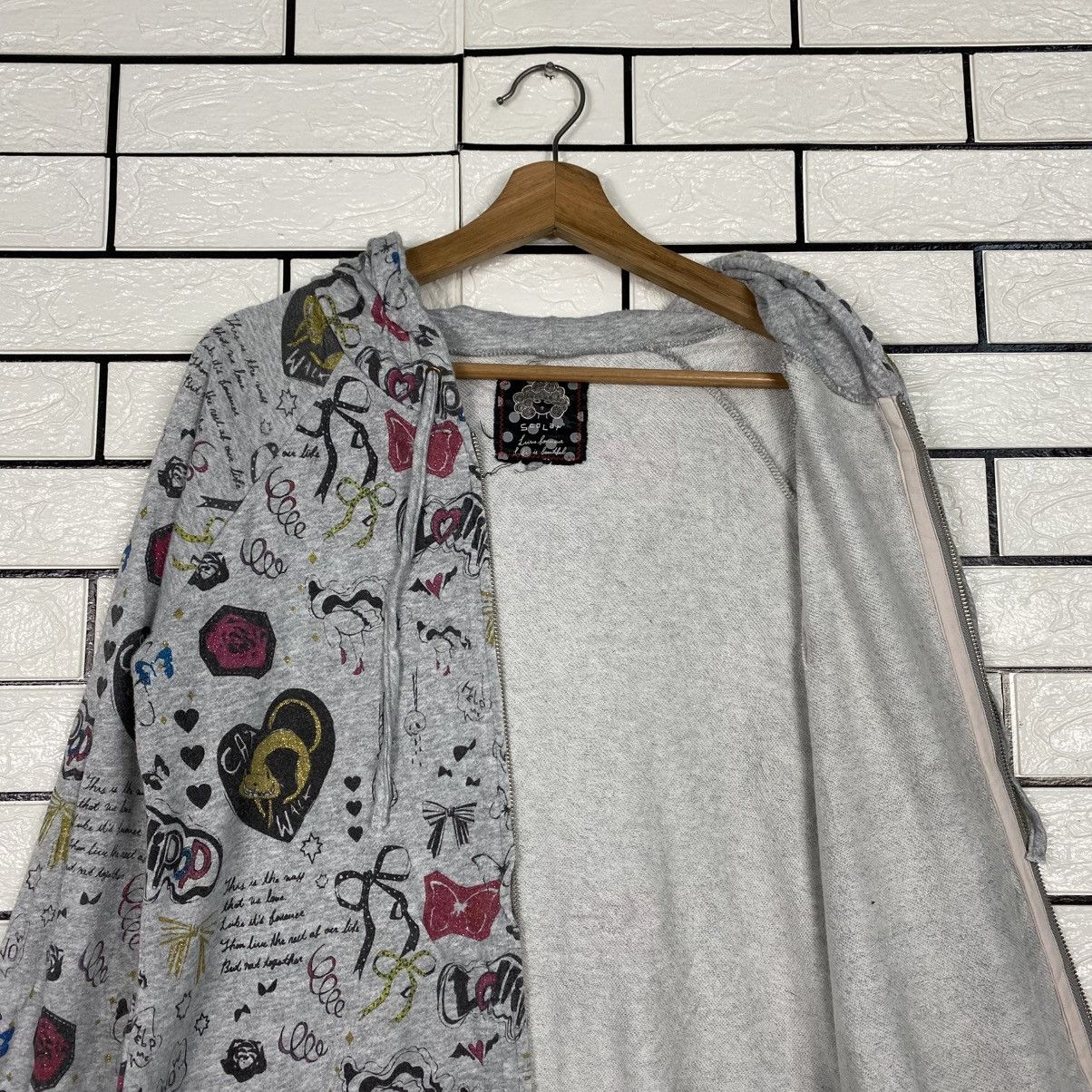 Hysteric Glamour 📌Hoodie Zipper Scolar Full Print Size US M / EU 48-50 / 2 - 13 Thumbnail