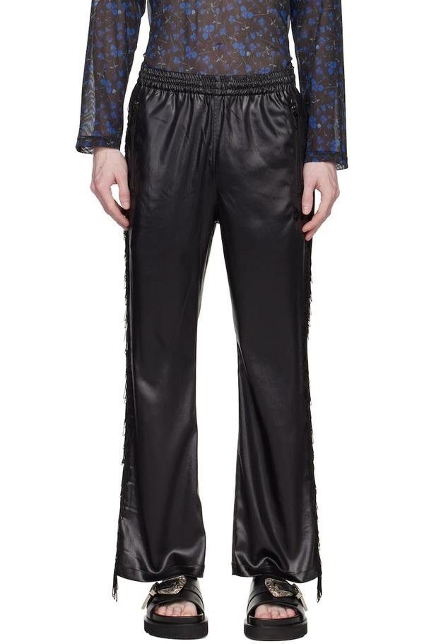 Needles SS23 Black Fringe Bootcut Pants