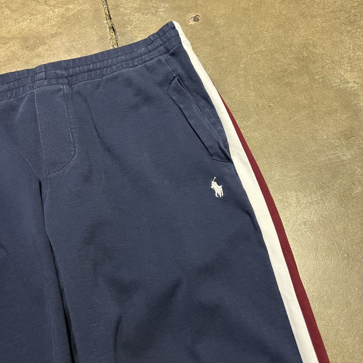Polo Ralph Lauren × Vintage Polo Ralph Lauren Striped Jogger Sweatpants Mini Logo Drill Size US 30 / EU 46 - 4 Thumbnail
