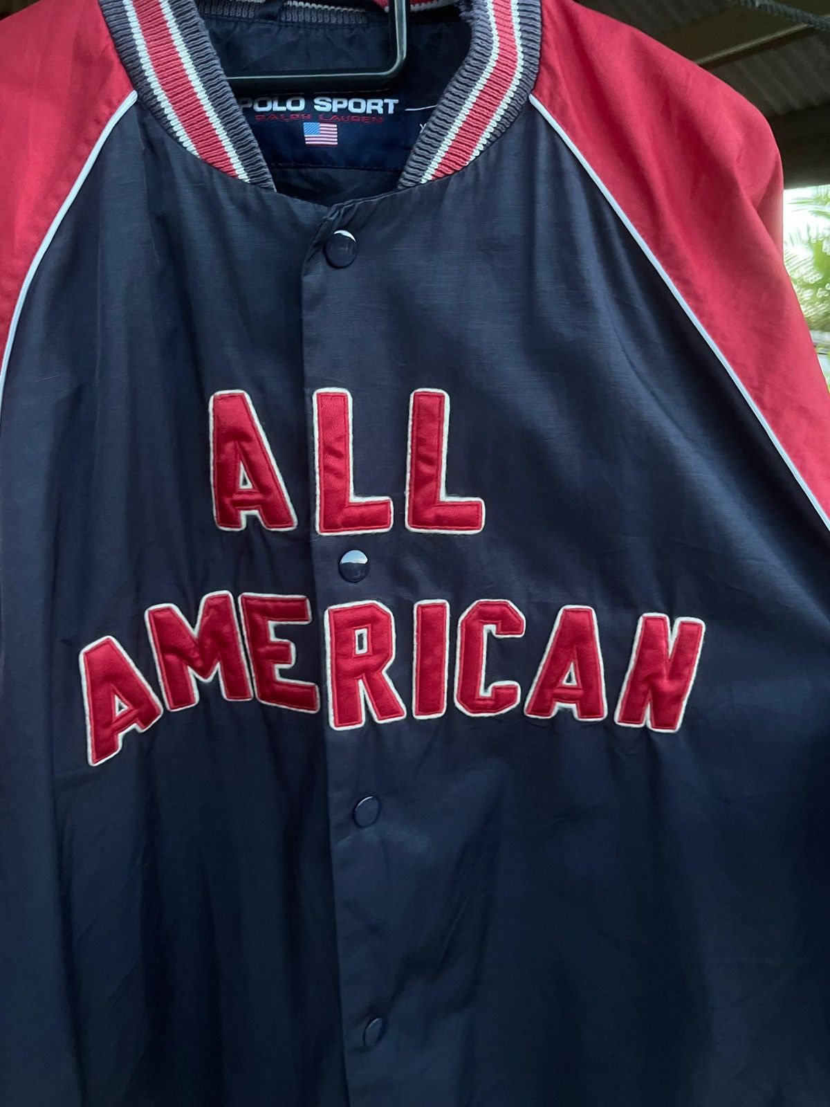 Polo Ralph Lauren Vintage 1990s Polo Sport Ralph Lauren All American Baseball Size US XL / EU 56 / 4 - 2 Thumbnail