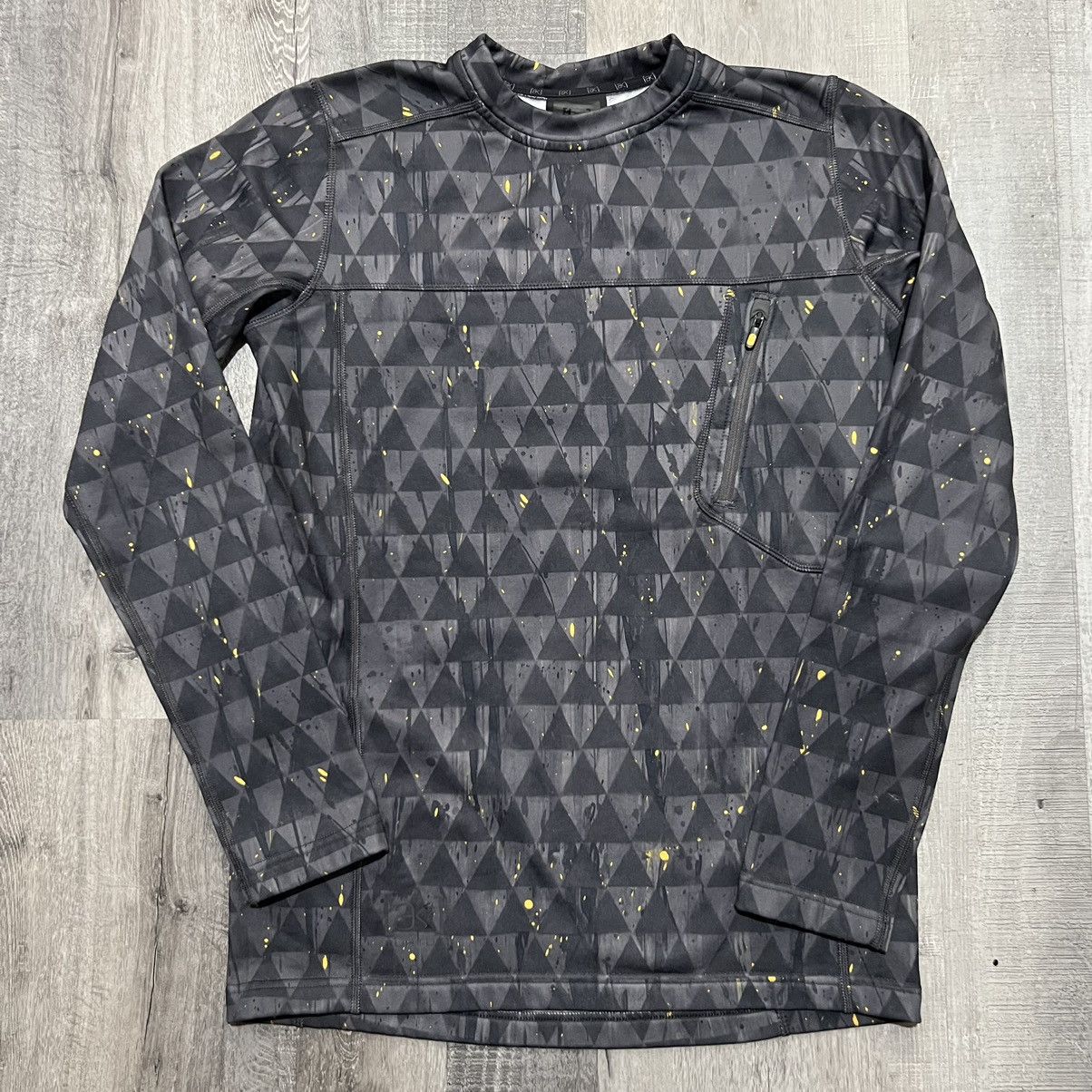 Burton Burton AK Mak Piston Crew Grey Ski Snowboard Sweatshirt Size US S / EU 44-46 / 1 - 1 Thumbnail