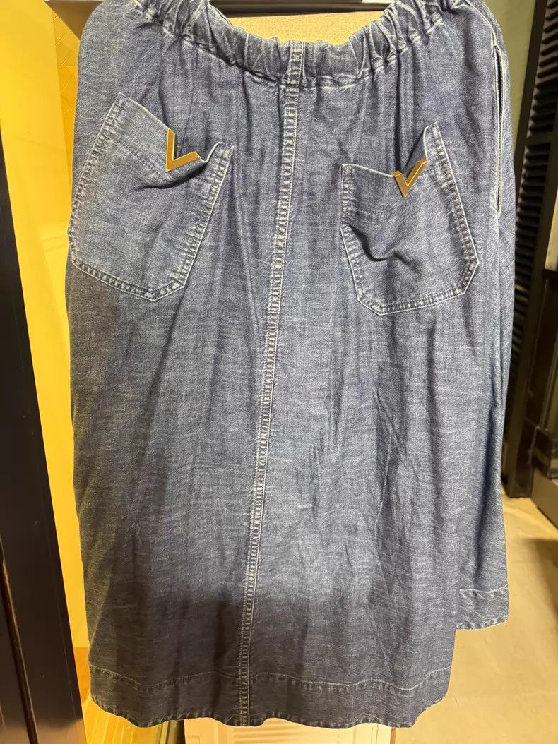 Valentino Valentino Denim skirt, dark blue Size S / US 4 / IT 40 - 4 Thumbnail
