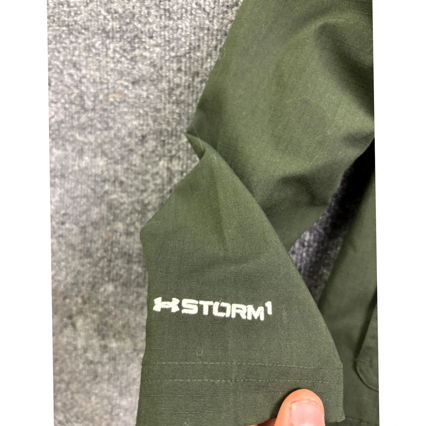 Under Armour Under Armour Storm1 Hooded Parka Jacket Womens Medium Green All Season Gear Shirts Size M / US 6-8 / IT 42-44 - 2 Thumbnail
