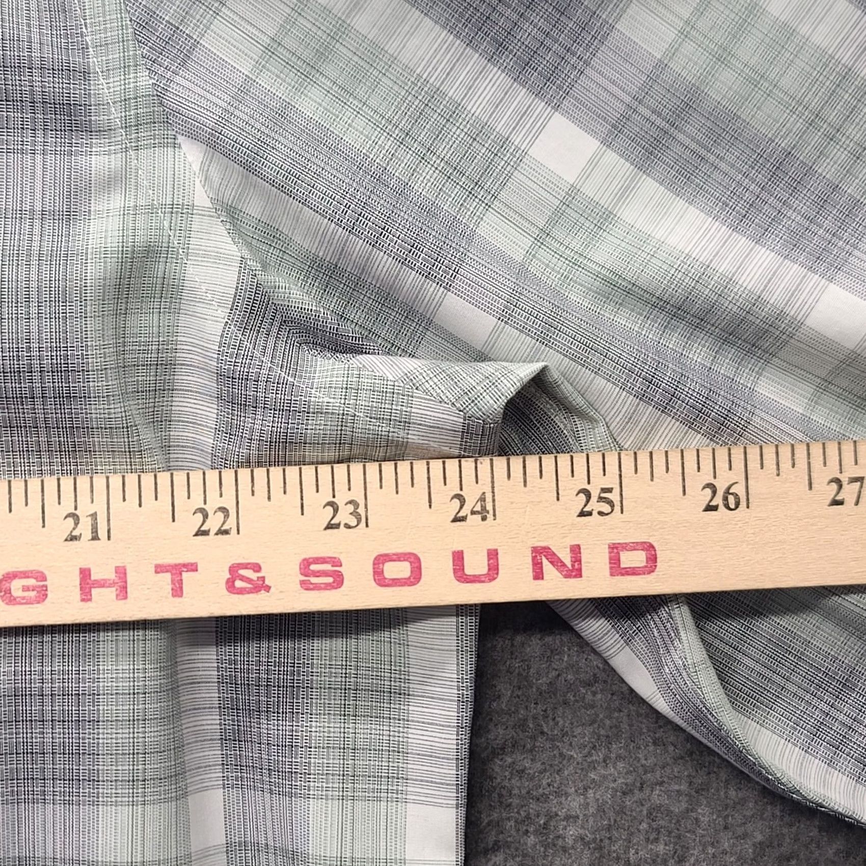 UNTUCKit UNTUCKit Shirt Mens XXL Regular Fit Long Sleeve Wrinkle Free Cotton Plaid Button-Up Size US XXL / EU 58 / 5 - 3 Thumbnail