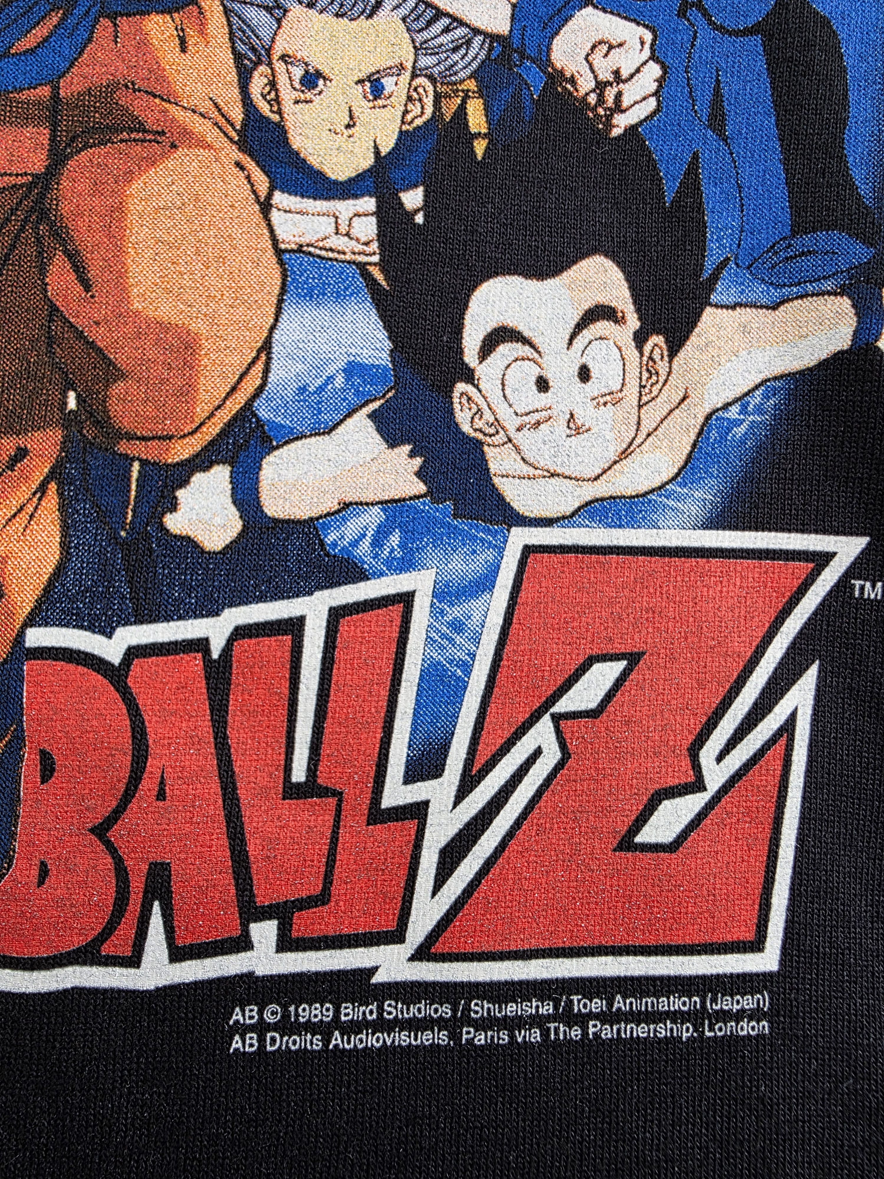Anime × Vintage 90s Dragon Ball Z Goku and cast Anime tee M fit L Size US L / EU 52-54 / 3 - 4 Thumbnail