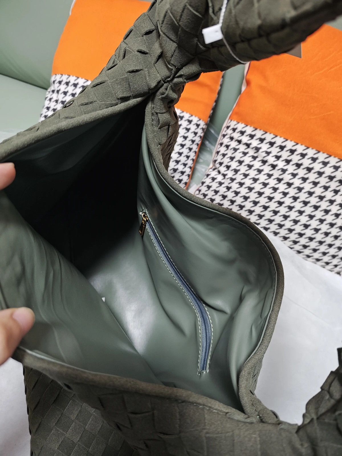 Vintage Retro Vintage Style Large PU Suede Hobo Shoulder Bag Size ONE SIZE - 4 Thumbnail