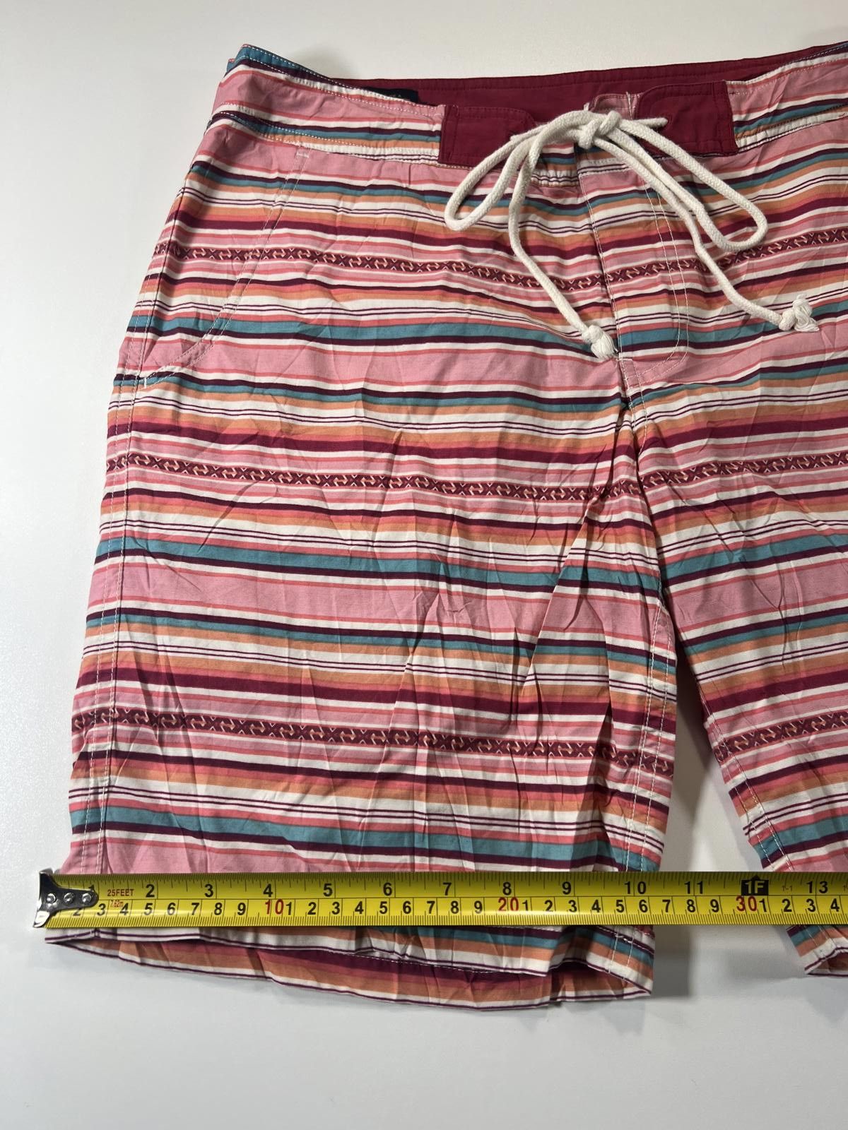 Unknown London Vintage Pendleton pin Striped Drawstring Shorts 34 Size US 34 / EU 50 - 6 Thumbnail