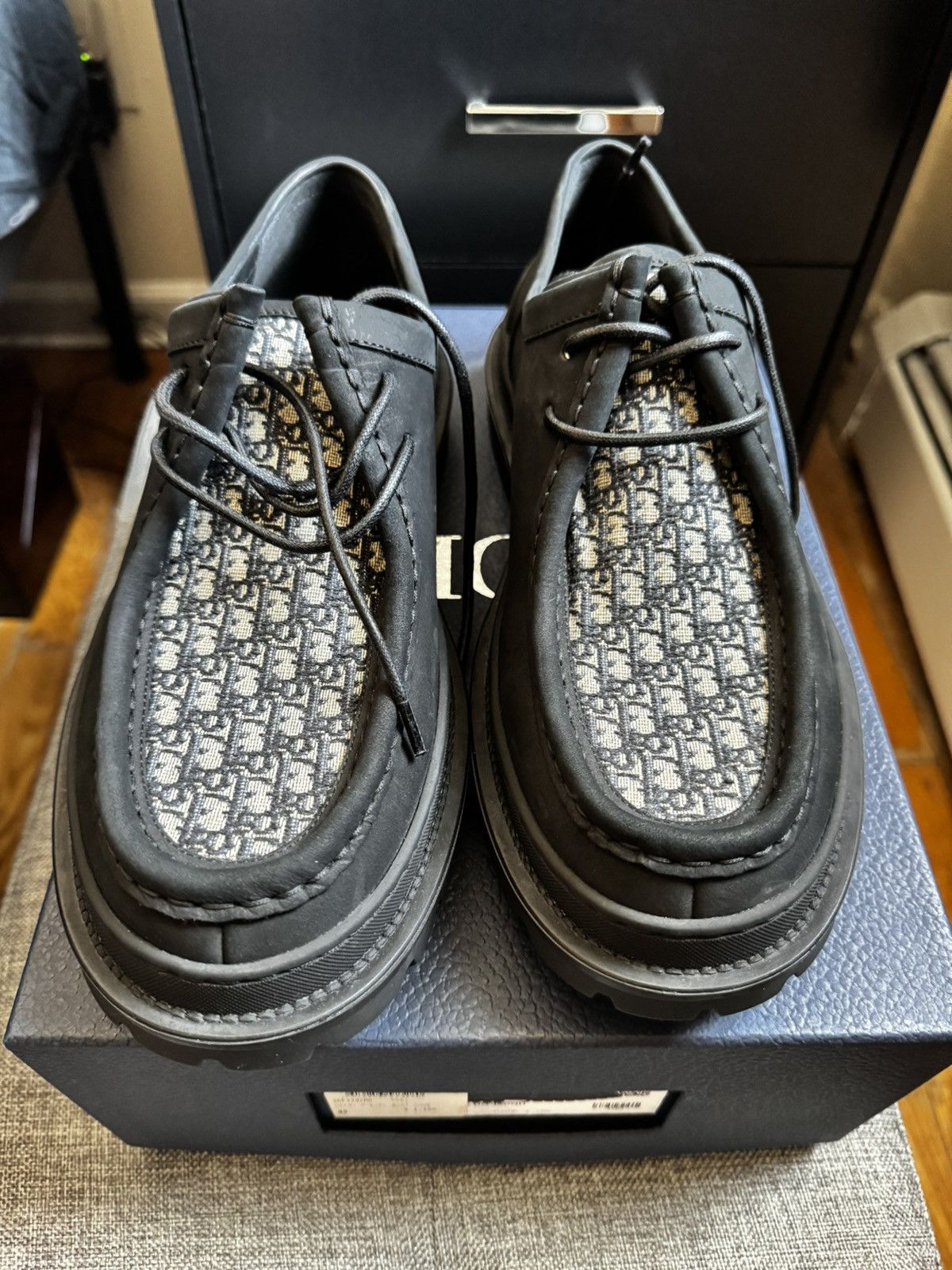 Dior × Kim Jones 3DE334ZMO DERBY M-EXPL BOAT SHOE Size US 10 / EU 43 - 6 Thumbnail