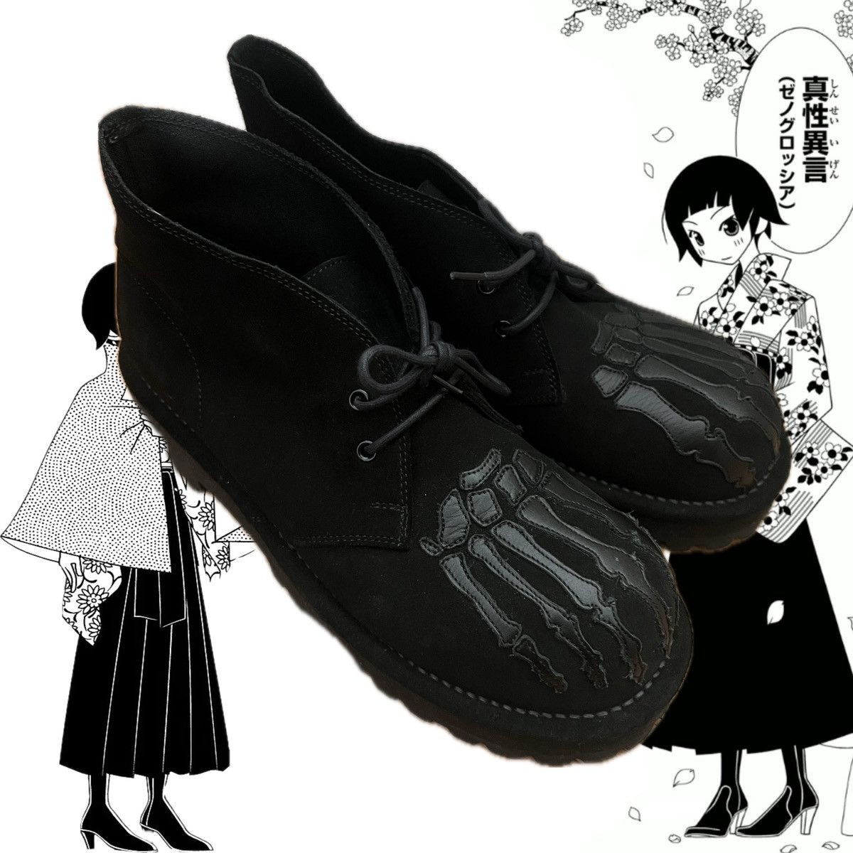 Kids Love Gaite × Takahiromiyashita The Soloist. SS24 chukka boots