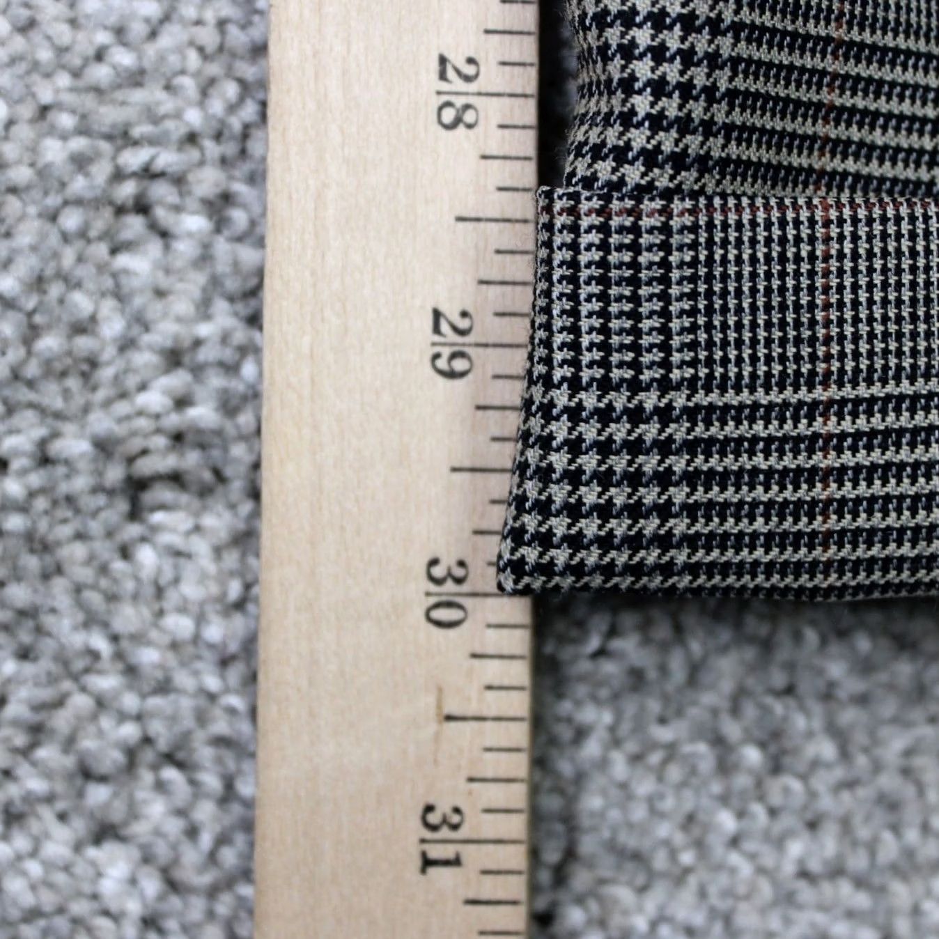 Polo Ralph Lauren VTG Polo University Ralph Lauren Pants Mens 38x30 Gray Wool Pleated Cuffed Dress Pants Front Zipper White Logo Check 90s City Preppy Mens Size US M / EU 48-50 / 2 - 3 Thumbnail
