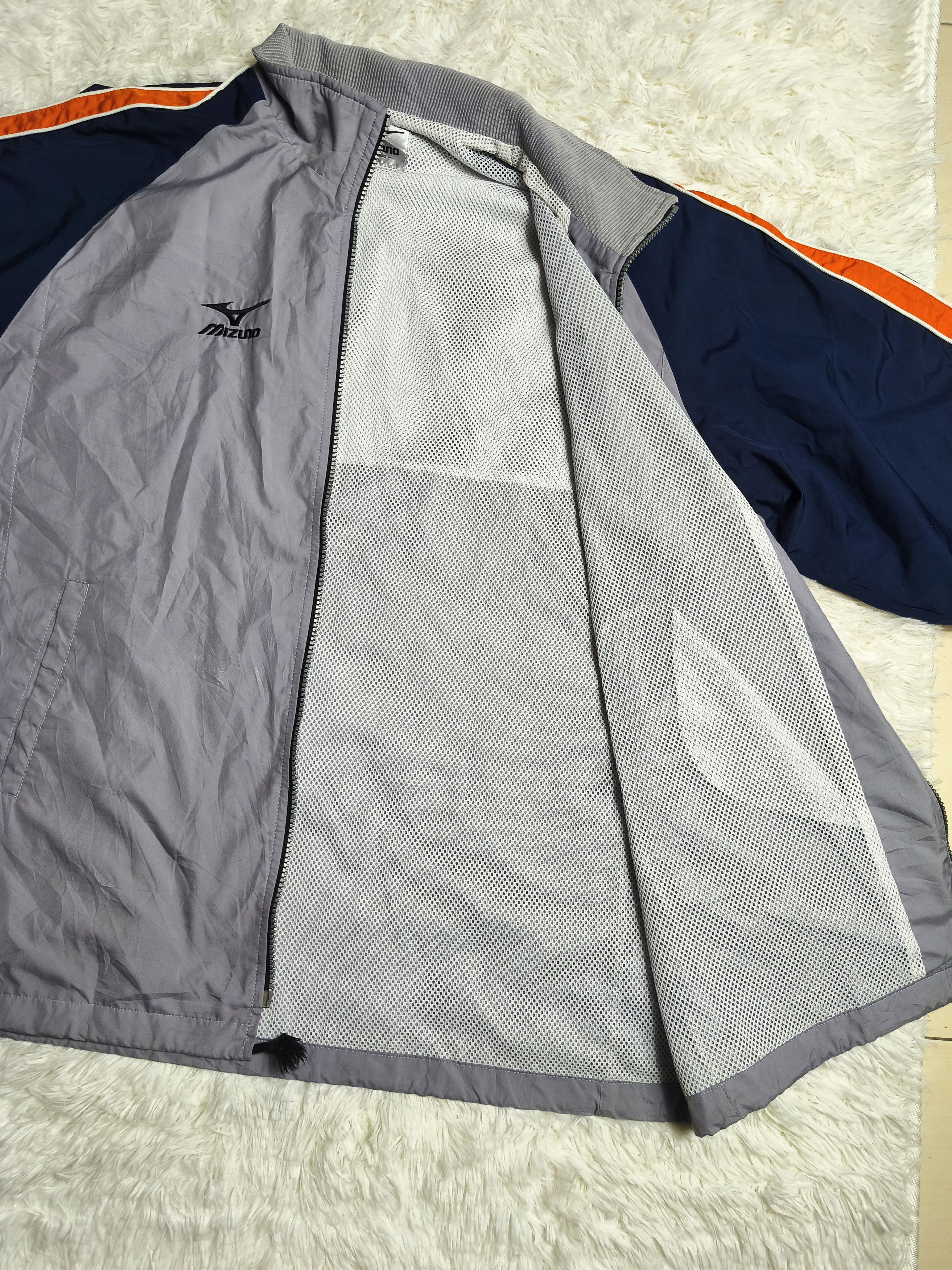 Mizuno Vintage Mizuno JASPO Track Jacket - Made in Japan Size US XL / EU 56 / 4 - 4 Thumbnail