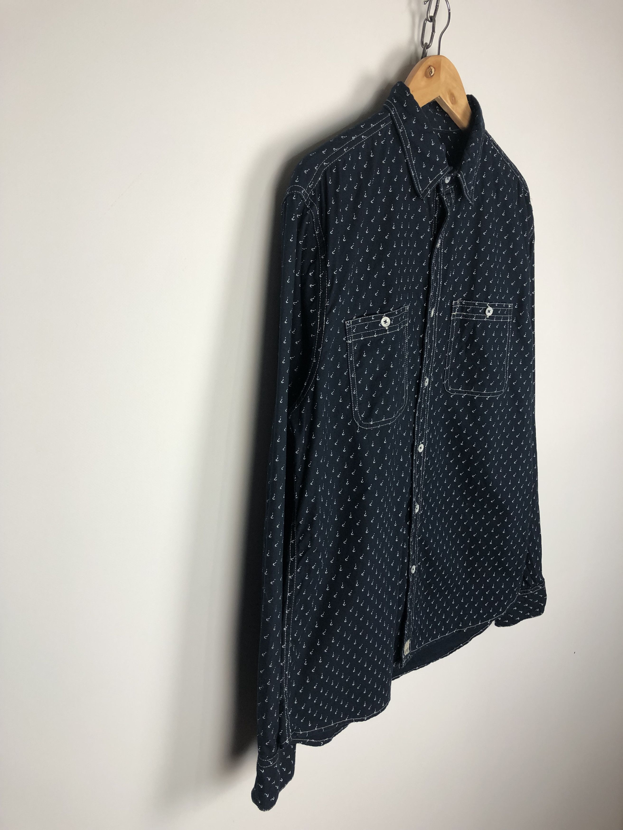 Desigual Desigual Why? Shirt Monogram Navy size XL Size US XL / EU 56 / 4 - 5 Thumbnail
