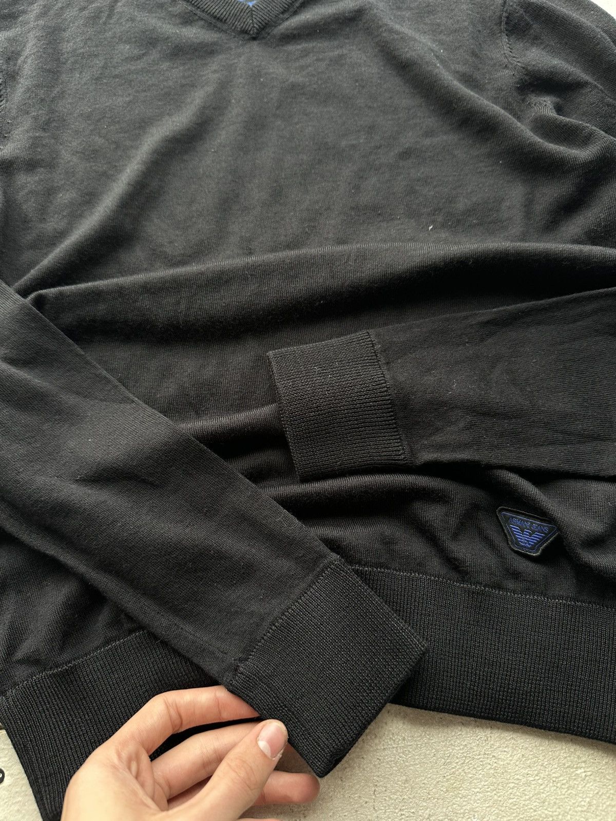 Armani 🚨 ARMANI JEANS LONGSLEEVE SWEATER VNTG 90s Italy Size US M / EU 48-50 / 2 - 7 Thumbnail