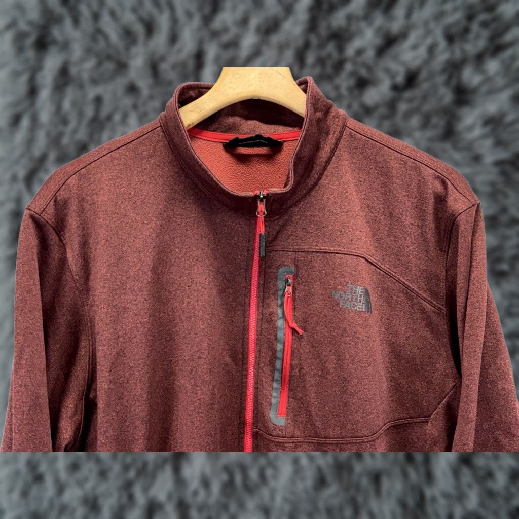 The North Face The North Face Canyonland Jacket Men’s 2XL Red Heathered 1/2 Zip Outdoors Casual Hiking Travel Mens Size US XXL / EU 58 / 5 - 1 Thumbnail