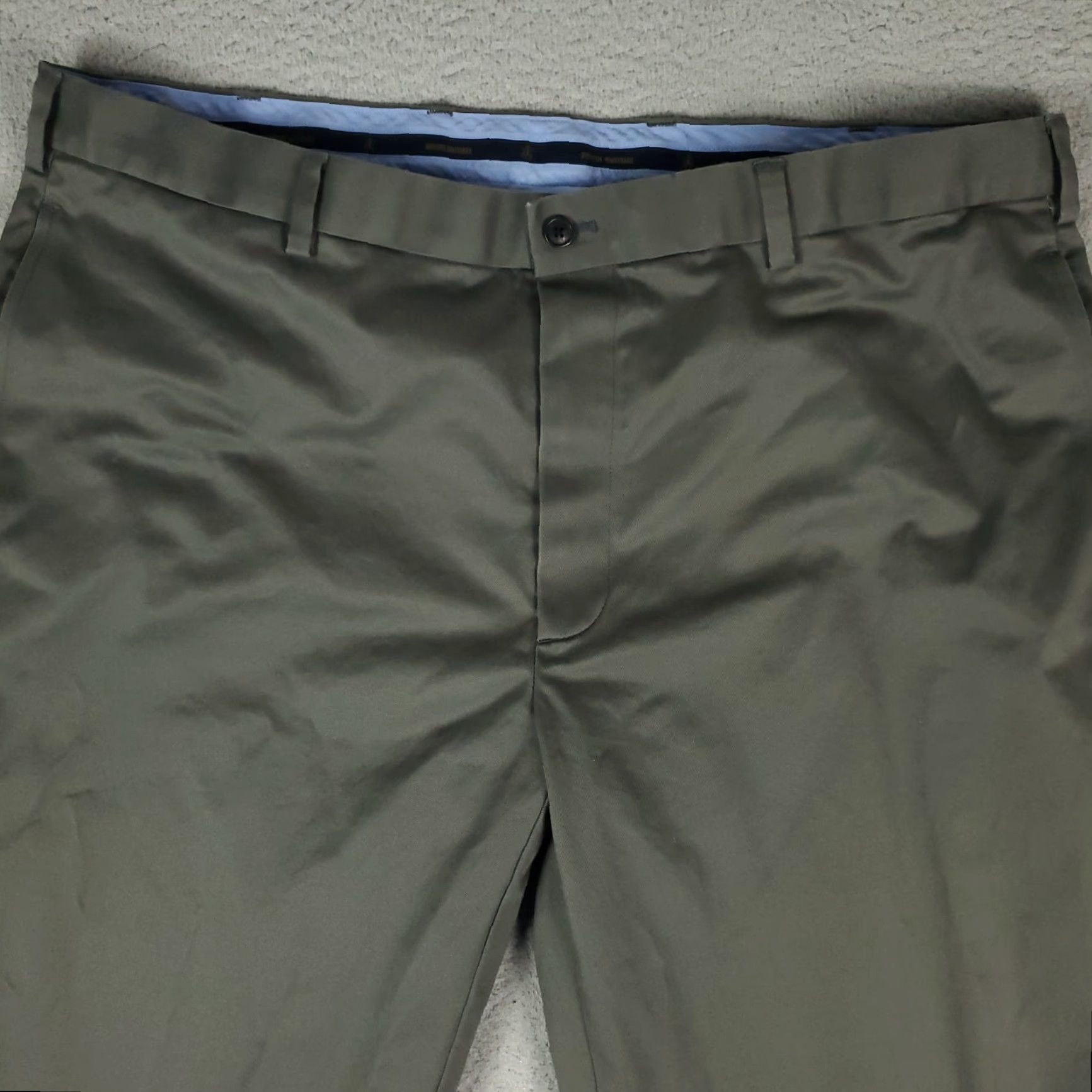 Brooks Brothers Brooks Brothers Pants Mens 42x32 Gray Chino Flat Front Straight 42 Regular Classic American Preppy Mens Size US 42 / EU 58 - 2 Thumbnail