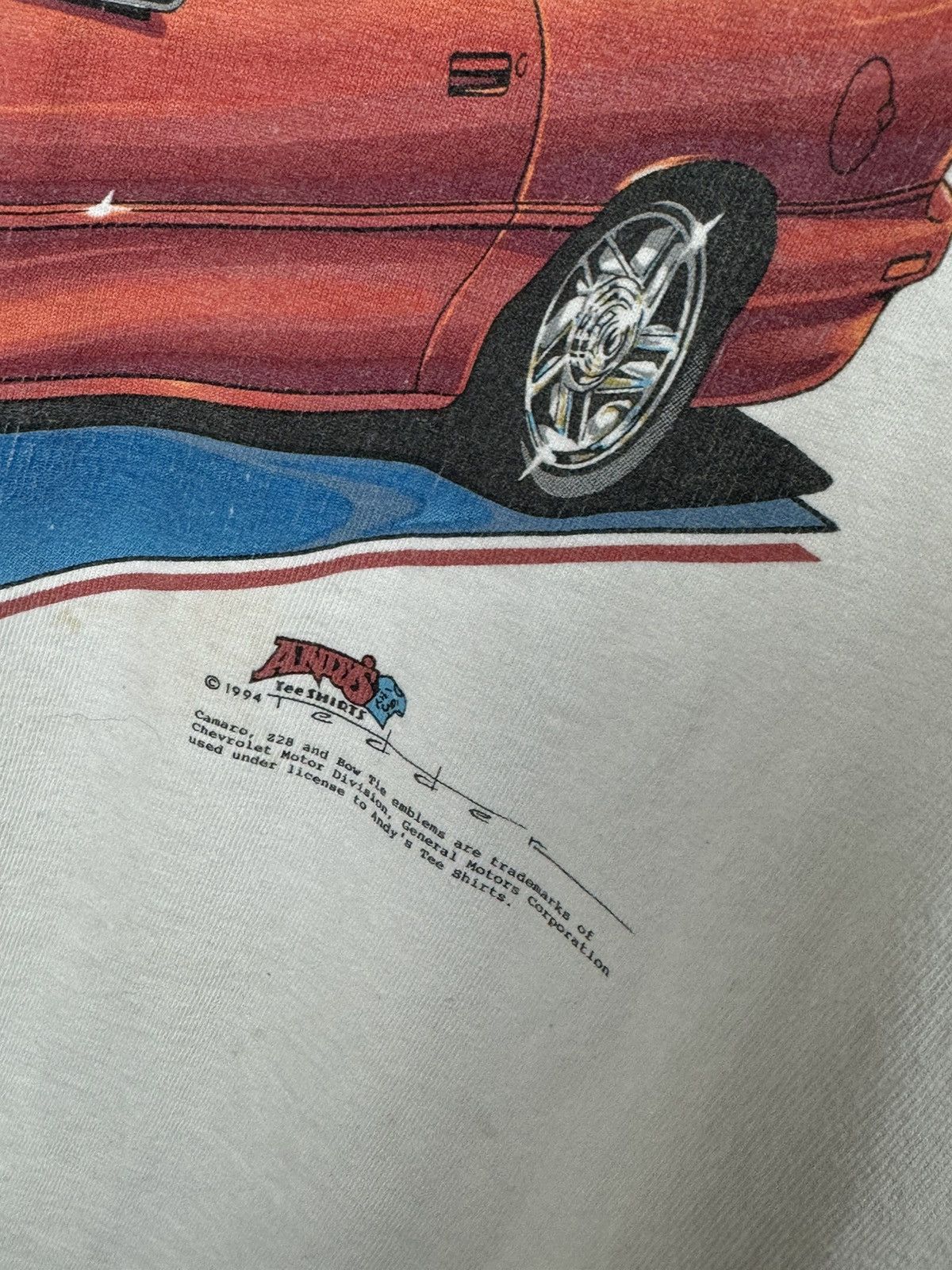 Vintage Chevrolet Camaro Z28 shirt tee 1994 rare vintage size L Size US L / EU 52-54 / 3 - 8 Thumbnail