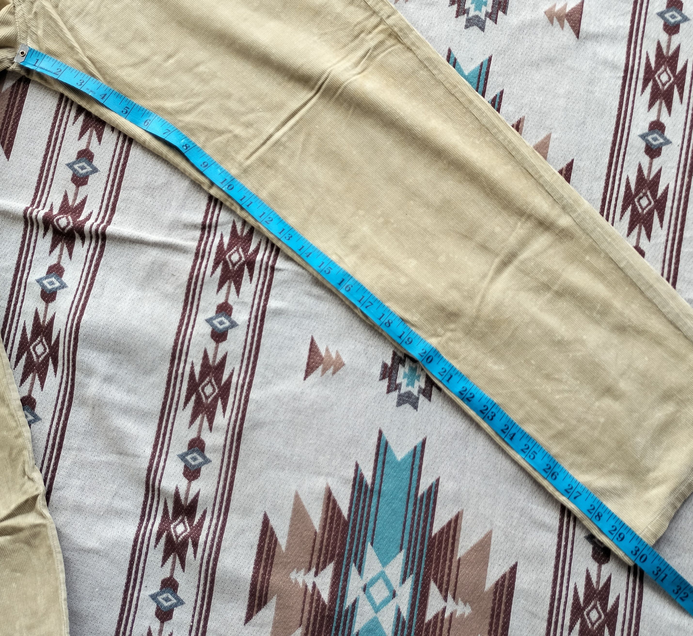 eS Vintage 90s skateboard e Board wear corduroi pants Size US 30 / EU 46 - 14 Thumbnail