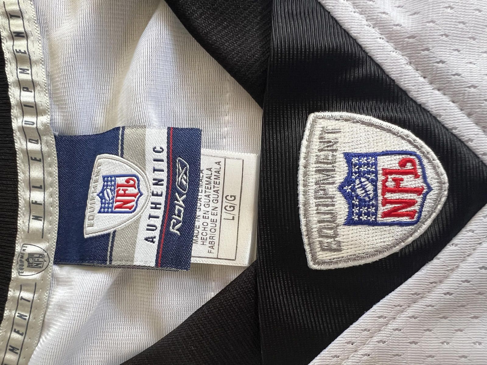 Reebok Reggie Bush Authentic NFL Reebok New Orleans Saints Jersey Size US L / EU 52-54 / 3 - 3 Thumbnail