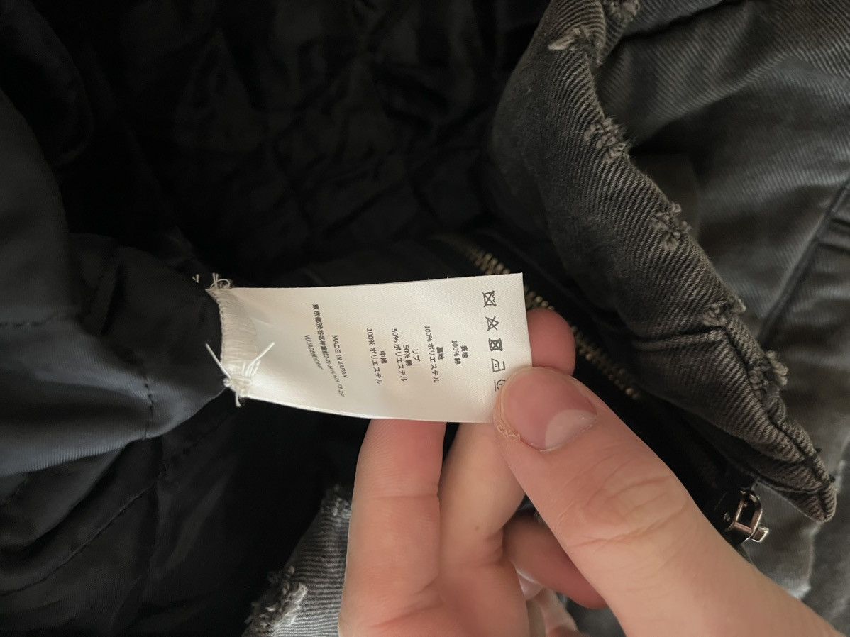 Other Vuja De beck destroyed hooded bomber black | Grailed