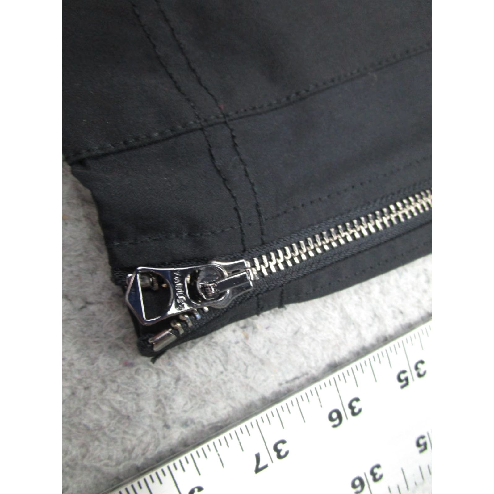 Varley Varley Pants Mens XL Zip Ankle Drawstring Athletic Cargo Pocket Polyester Casual Black Size US 36 / EU 52 - 3 Thumbnail