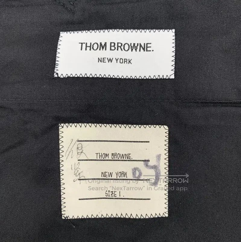 Thom Browne Thom Browne Men's Casual Wool Pants in Dark Gray . Size US 30 / EU 46 - 5 Thumbnail