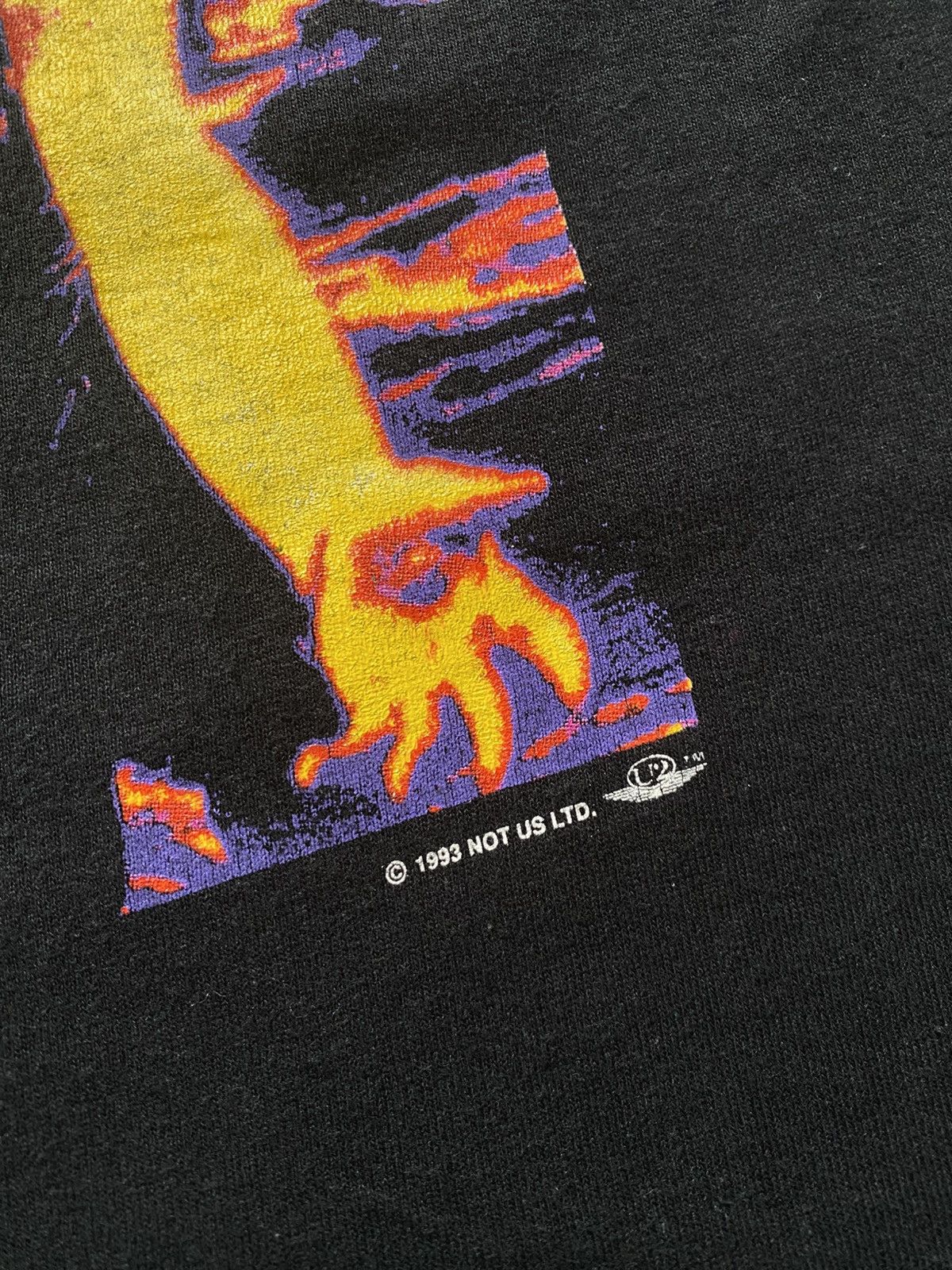 Band Tees × Vintage Vintage 1993 U2 ZooRopa European Tour 90s T-Shirt VNG L Size US L / EU 52-54 / 3 - 6 Thumbnail