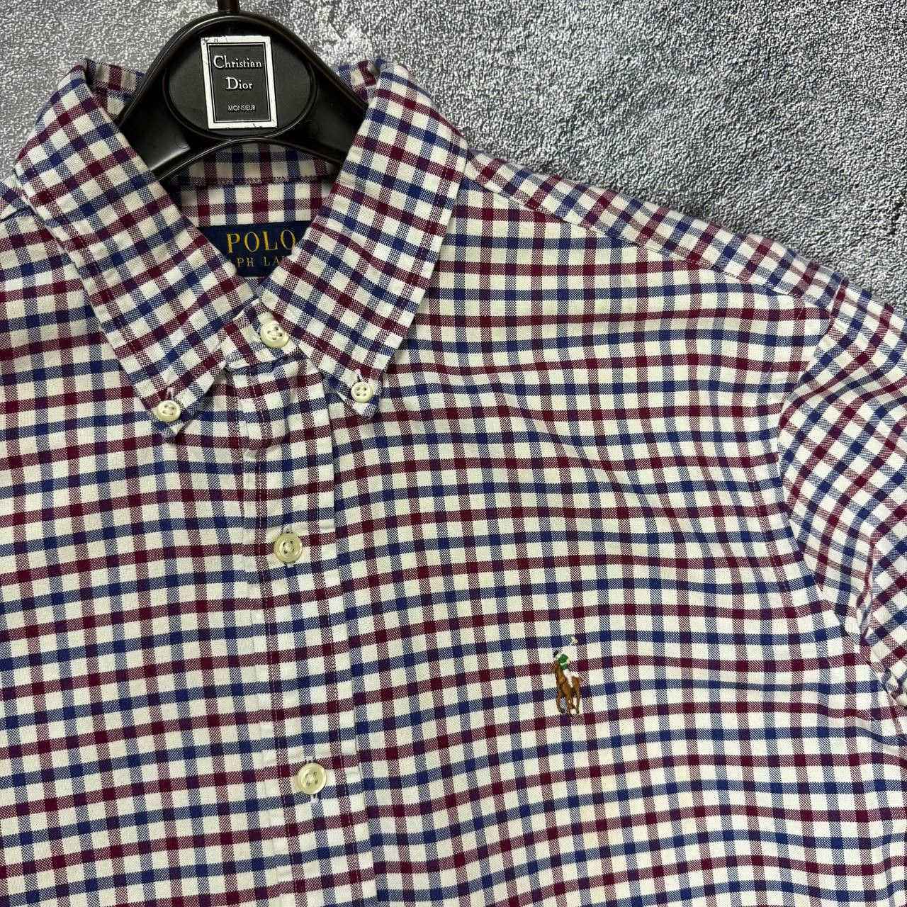 Polo Ralph Lauren Vintage Polo Ralph Lauren Shirt Long Sleeve Plaid Size M Size US M / EU 48-50 / 2 - 2 Thumbnail