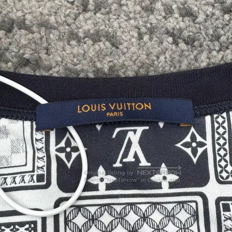 Louis Vuitton Louis Vuitton Navy blue poker presbyopic short sleeve Size US M / EU 48-50 / 2 - 3 Thumbnail