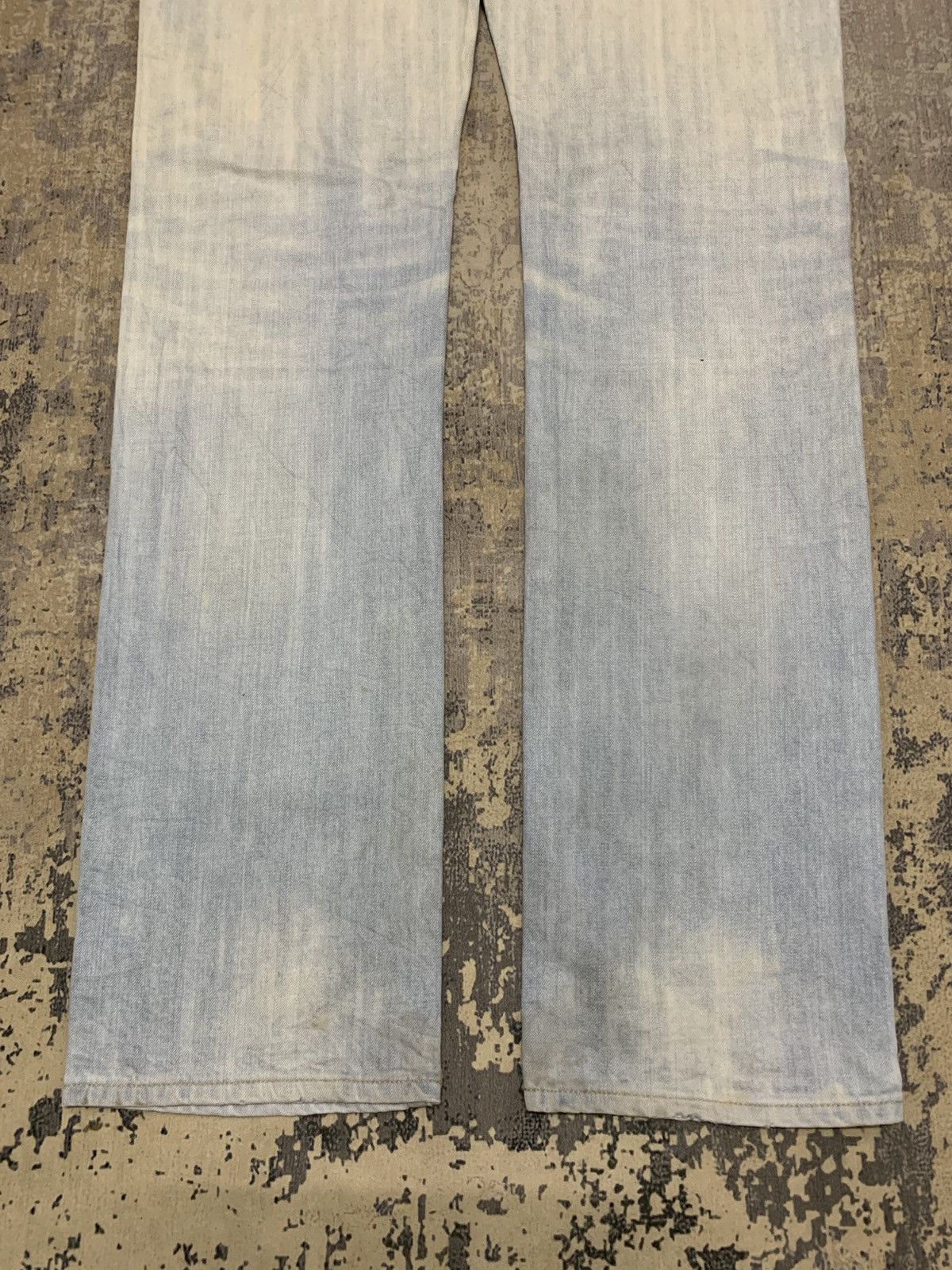 Undercover × Uniqlo Uniqlo Jeans UJ Regular Fit Straight Ash Blue Jeans W36x37 Size US 36 / EU 52 - 9 Thumbnail