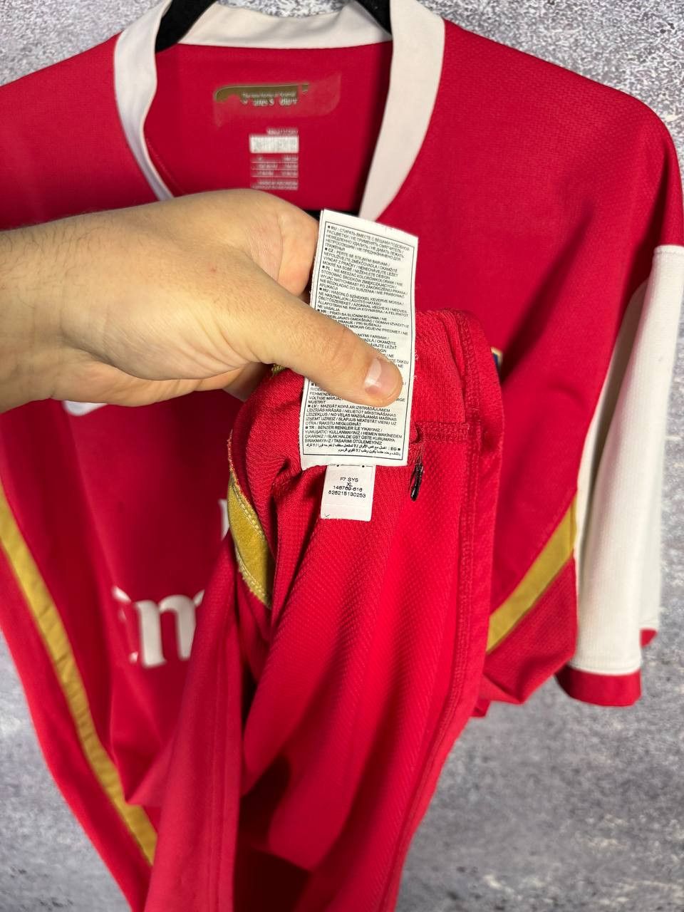 Nike × Vintage Vintage Arsenal 2006/07 Nike Soccer Jersey Blokcore Size US XL / EU 56 / 4 - 15 Thumbnail