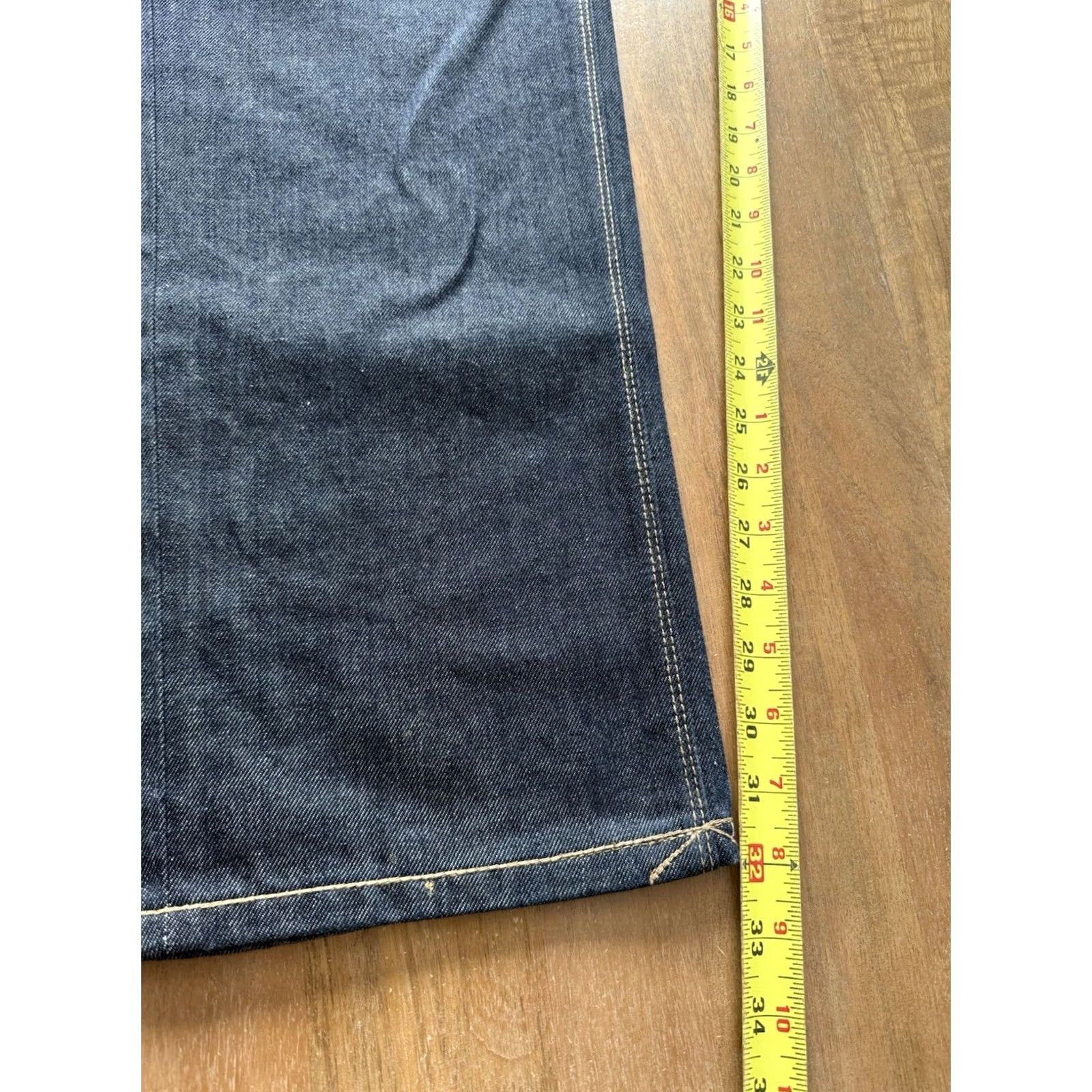 Sean John Y2K Sean John Jeans Clayton Straight 40x32 Regular Blue Denim Mens Jeans 90s Hip Hop City Logo Dark Wash Color Blue Size US 40 / EU 56 - 7 Thumbnail