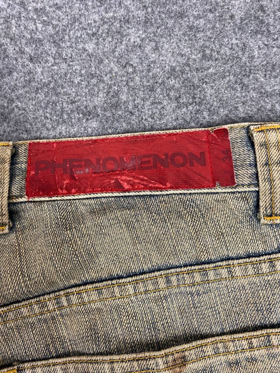PHENOMENON phenomenon rusty distressed denim nice design Size US 38 / EU 54 - 7 Thumbnail