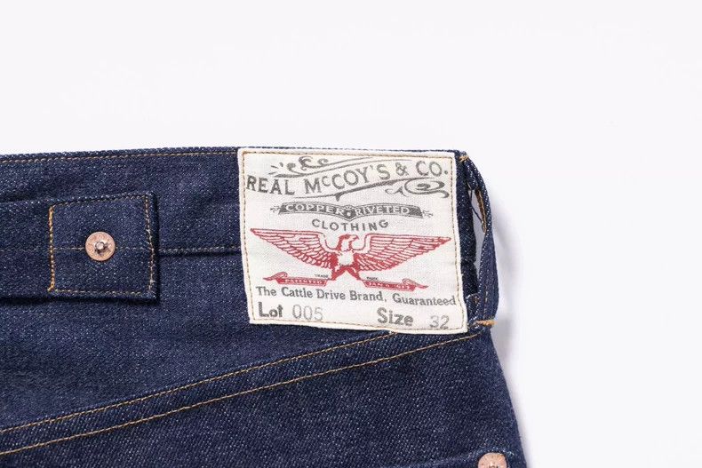 The Real McCoy's The REAL McCOY'S 12.5oz Natural Dyed Loose Straight Leg Par Size US 32 / EU 48 - 8 Thumbnail
