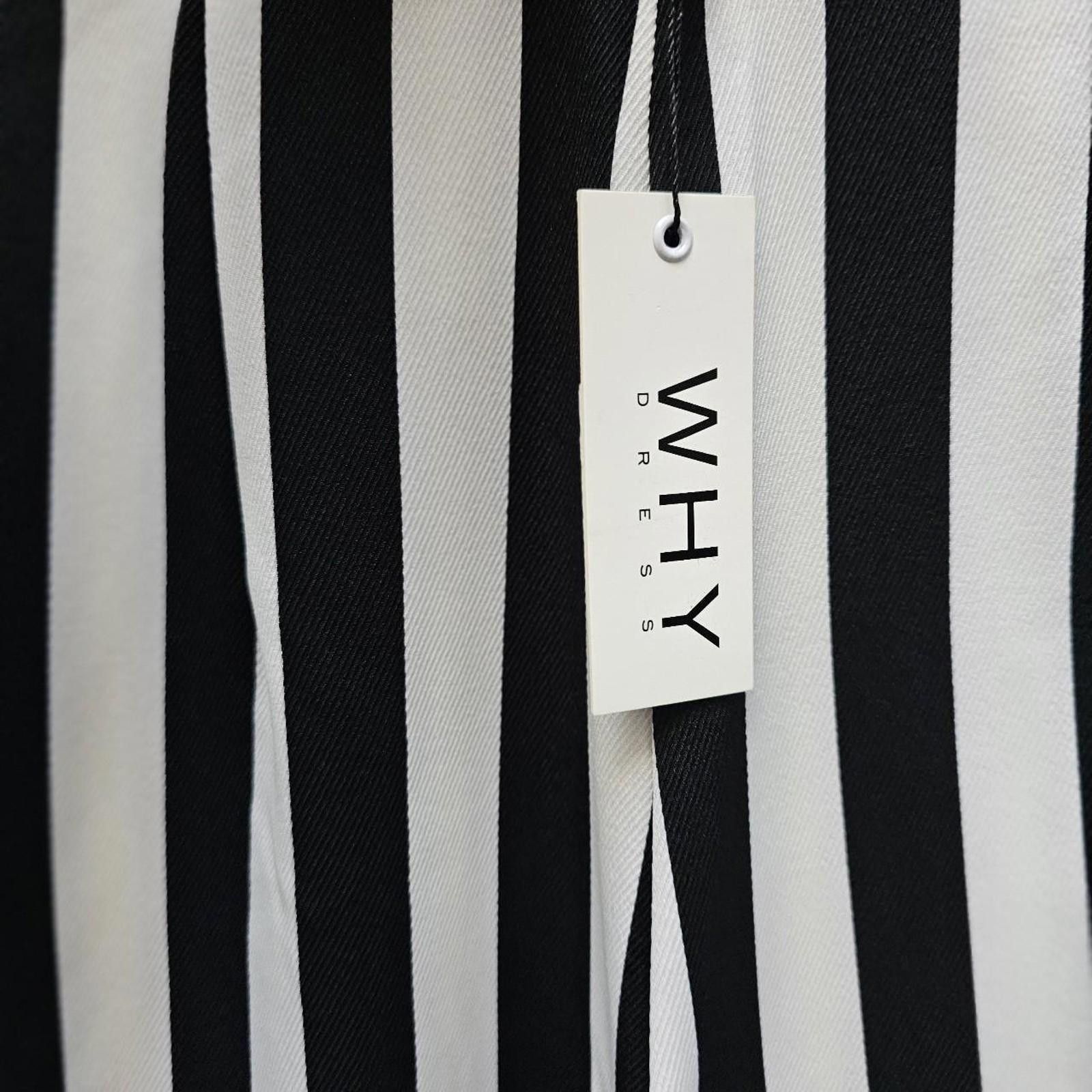Other Women's Black and White Stripped Bell Bottoms Size 28" / US 6 / IT 42 - 2 Thumbnail