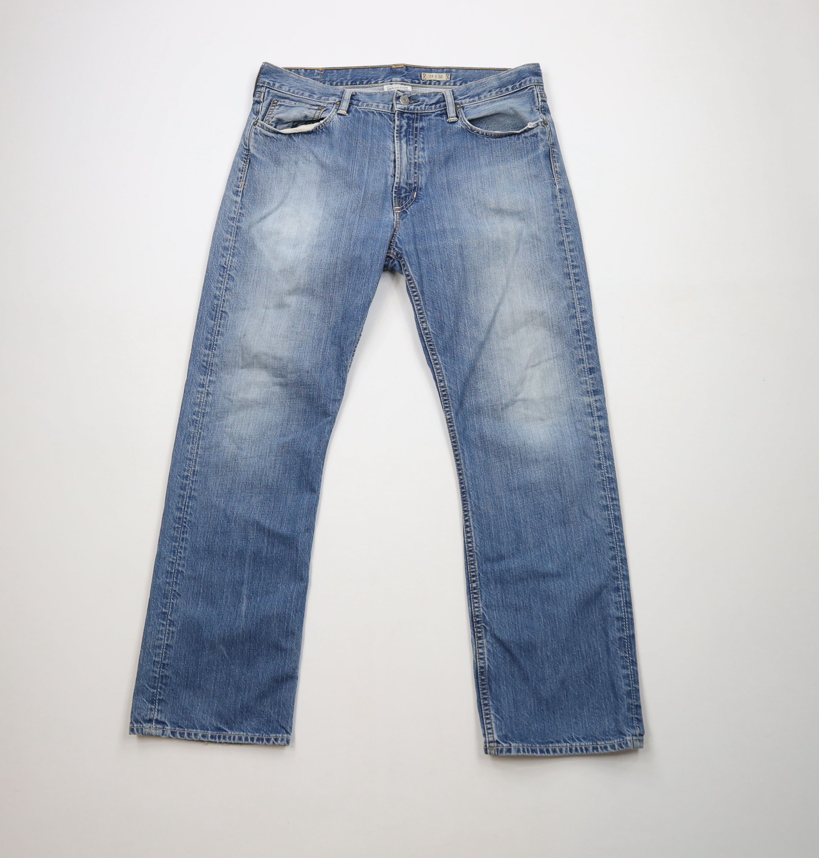 Ralph Lauren × Vintage Vintage Ralph Lauren 867 Classic Fit Denim Jeans Blue Cotton Size US 34 / EU 50 - 1 Thumbnail