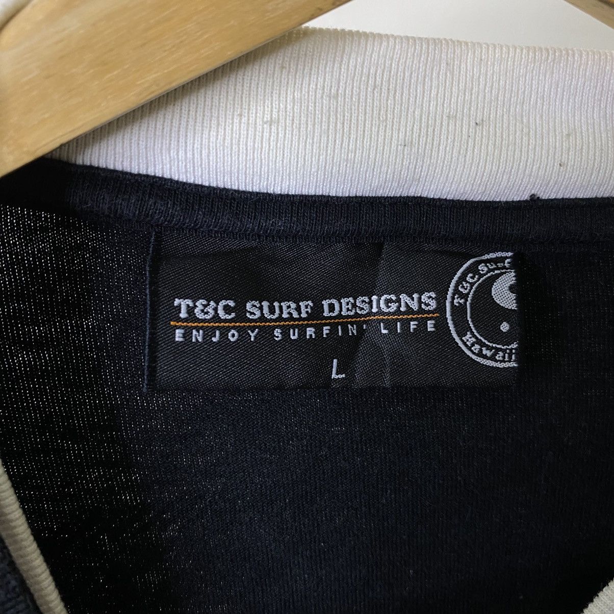 Vintage Vintage Y2K T&C Surf Double Sleeves LS T Shirt Surfing Size US XL / EU 56 / 4 - 3 Thumbnail