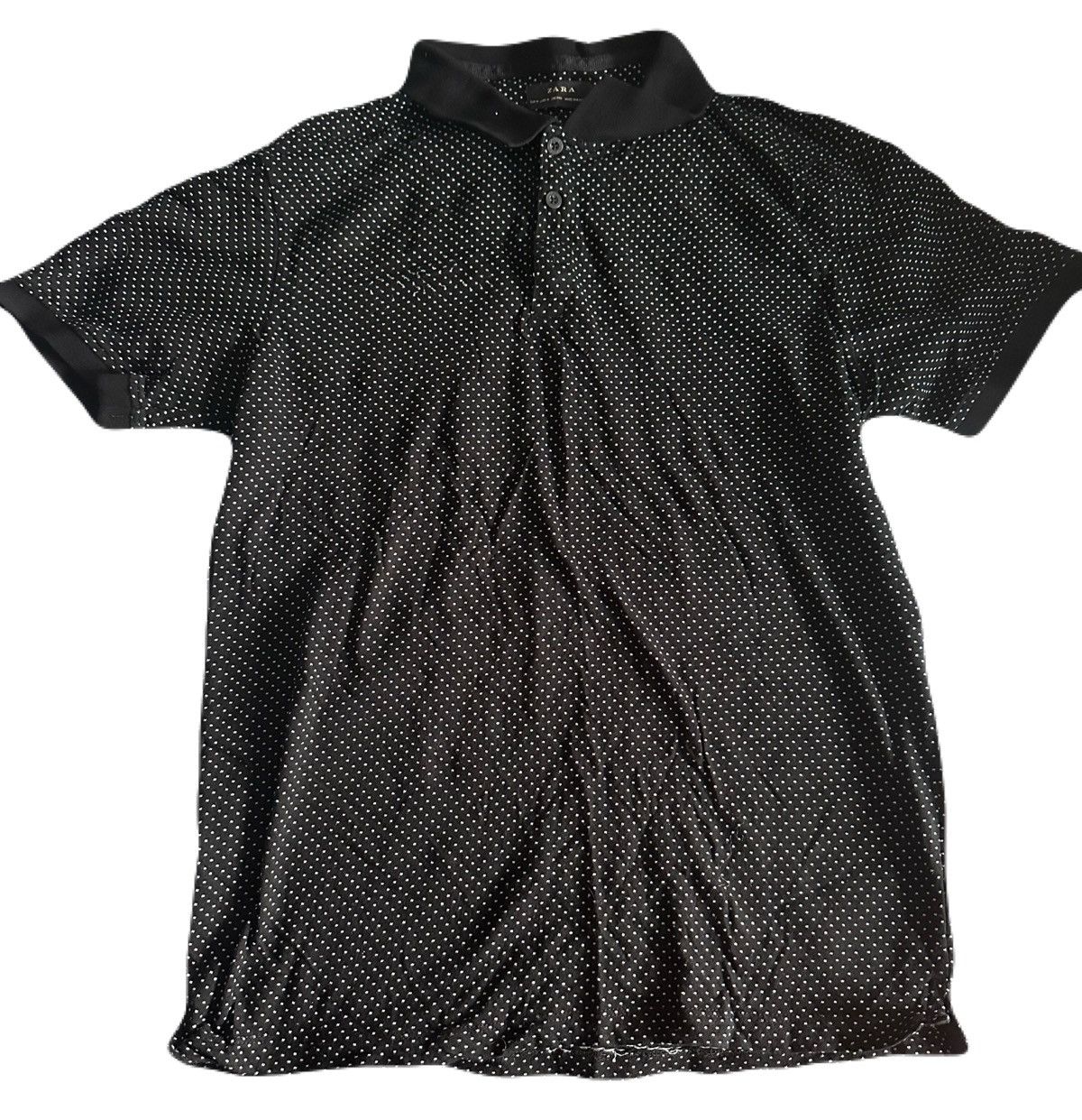 Zara Zara polka polo Size US M / EU 48-50 / 2 - 1 Thumbnail