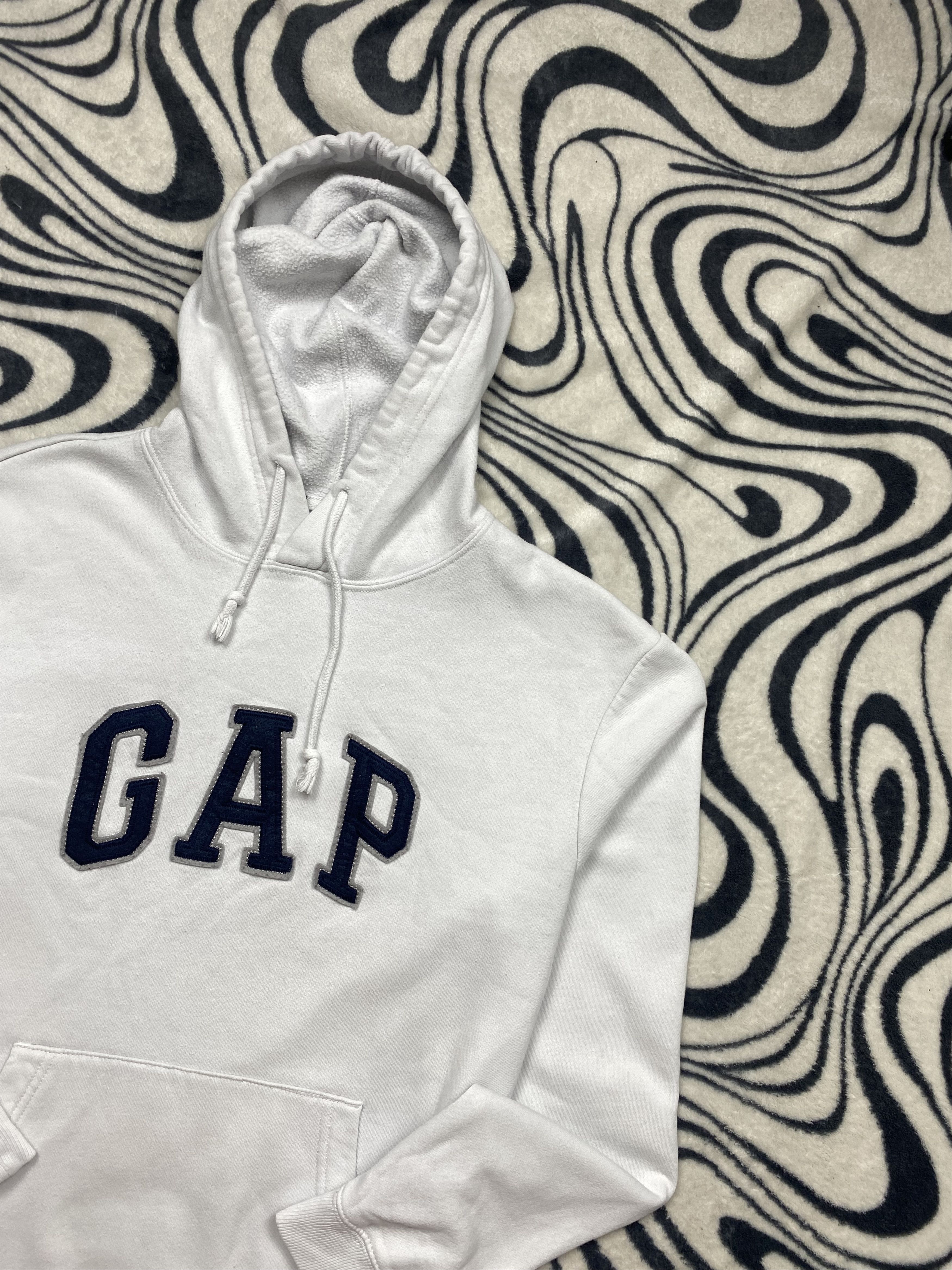 Gap Gap Vintage Mens Hoodie Y2K Size US L / EU 52-54 / 3 - 2 Thumbnail