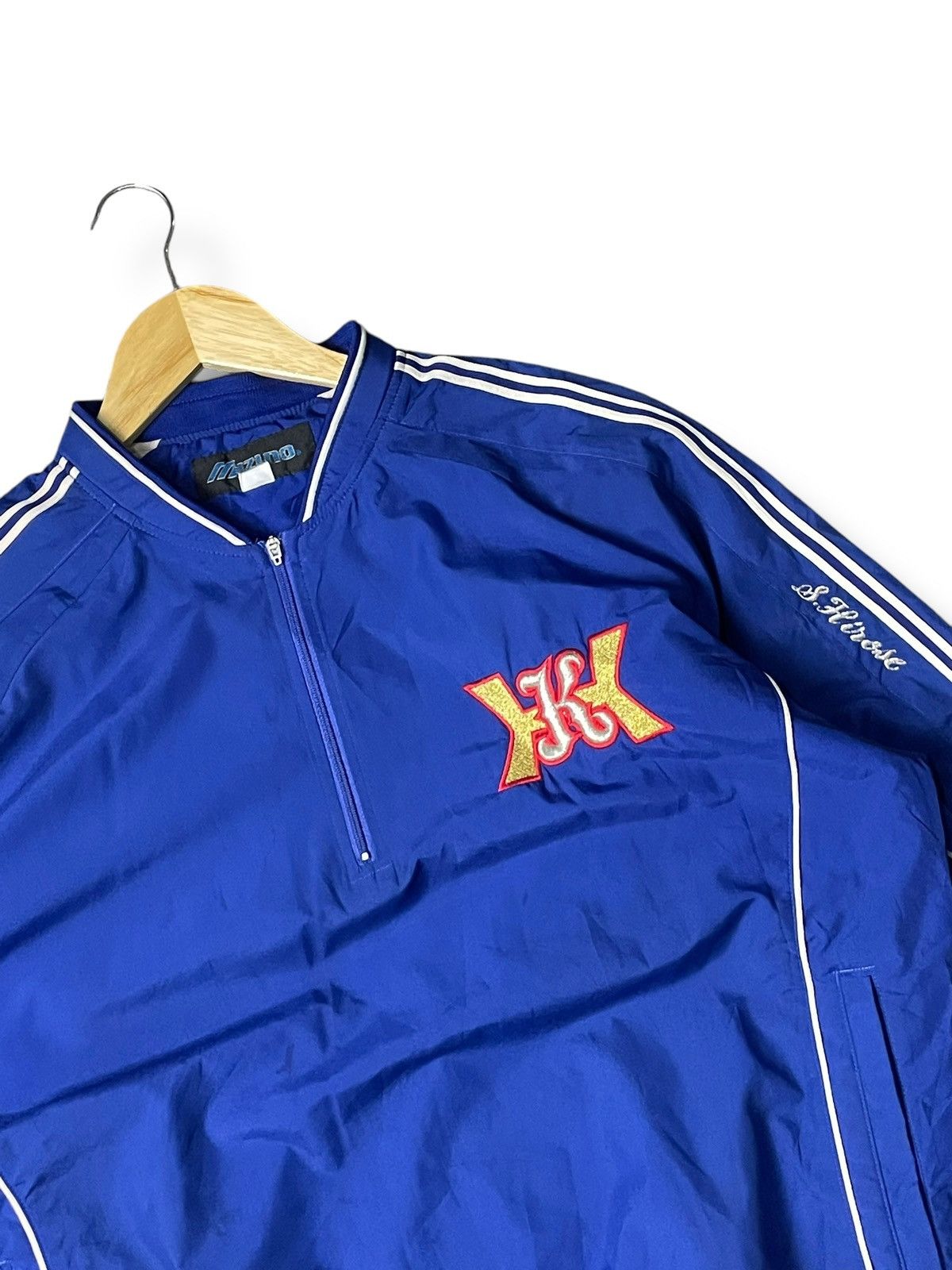 Japanese Brand × Mizuno × Vintage Vintage MIZUNO Half Zipper Jacket (81) Size US M / EU 48-50 / 2 - 2 Thumbnail