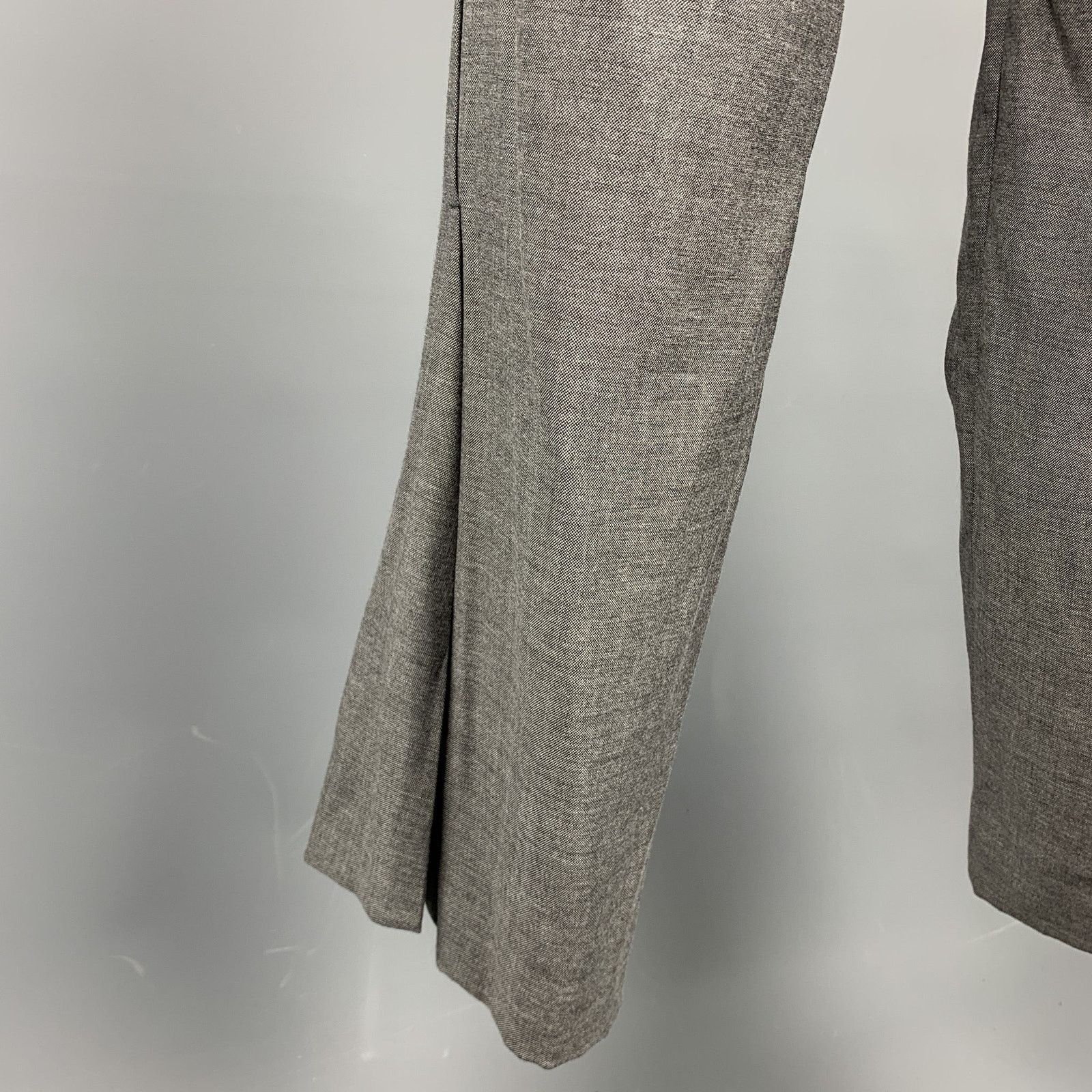 Other Size 30 Grey Heather Polyester Blend Casual Pants Size 30" / US 8 / IT 44 - 4 Thumbnail