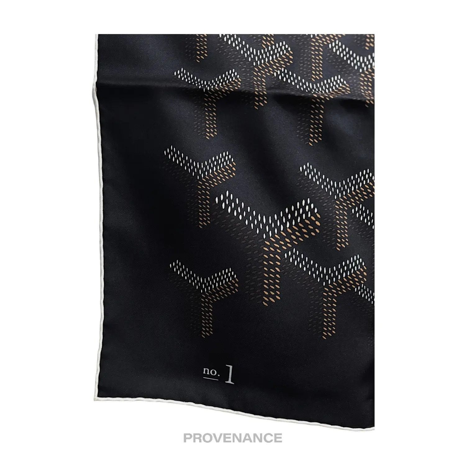 Goyard 🔴 Goyard Scarf - Black Tan Size ONE SIZE - 6 Thumbnail